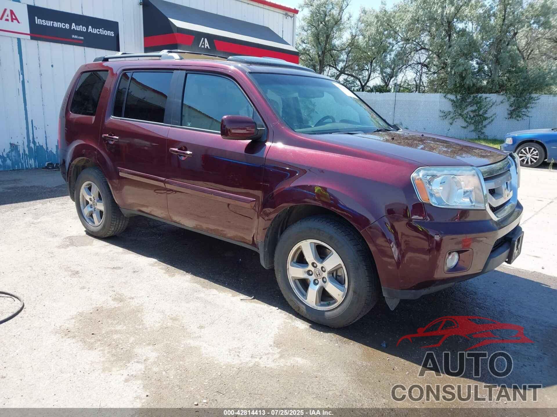 HONDA PILOT 2011 - 5FNYF4H5XBB050790