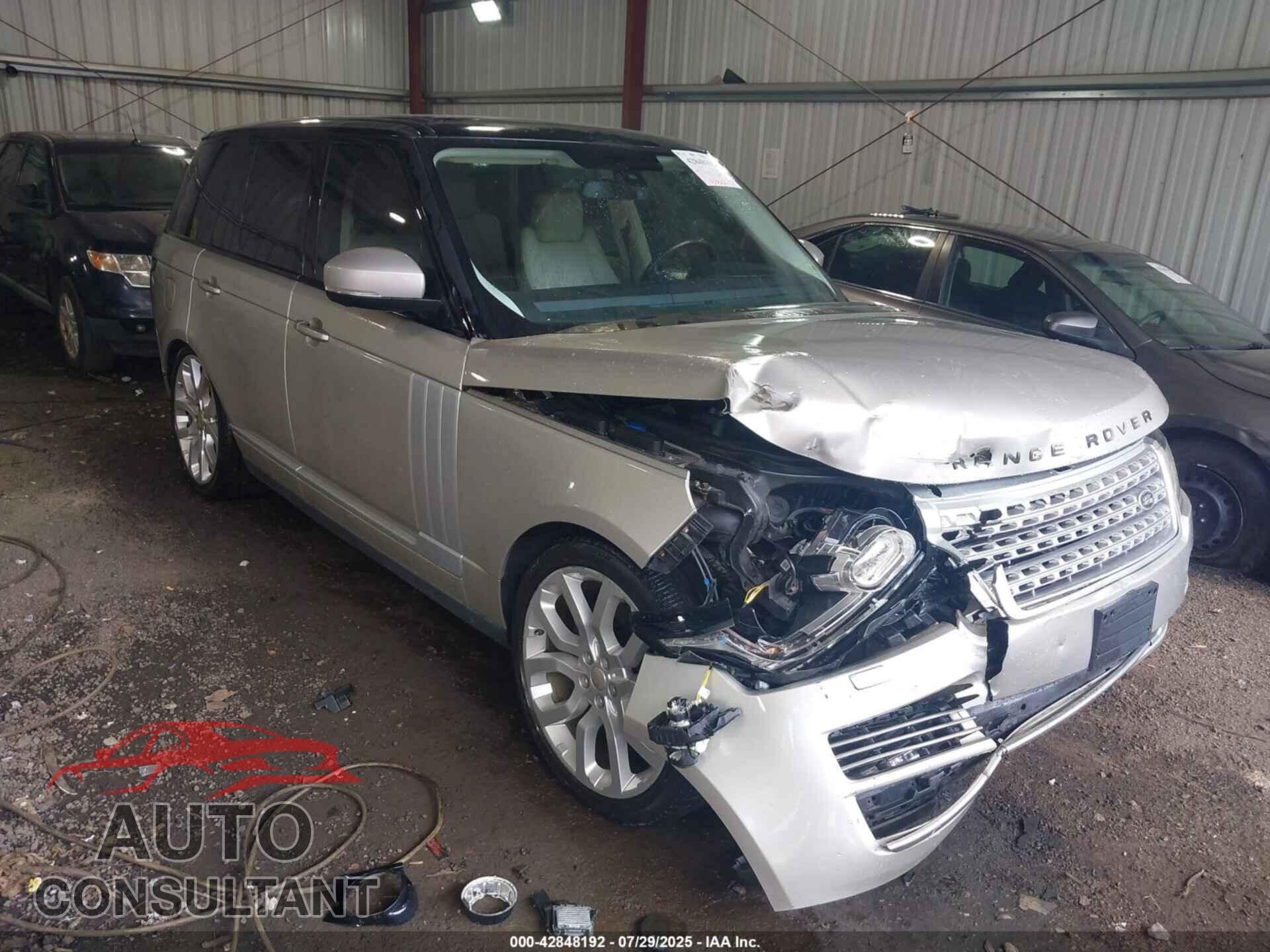 LAND ROVER RANGE ROVER 2015 - SALGS2VF2FA205395