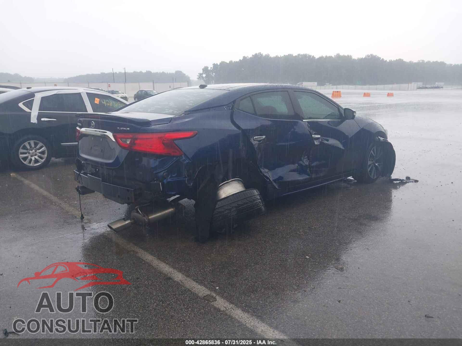 NISSAN MAXIMA 2017 - 1N4AA6APXHC402995