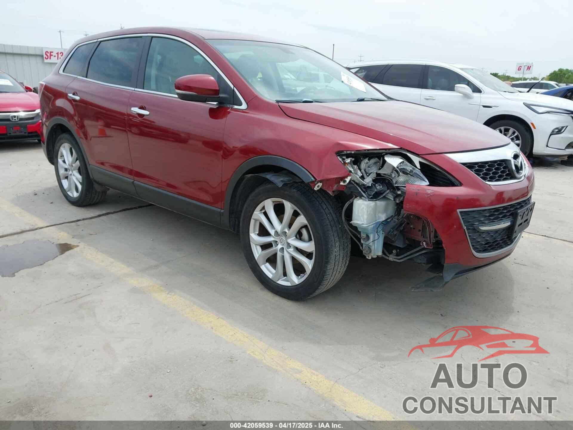 MAZDA CX-9 2012 - JM3TB2DA7C0337122