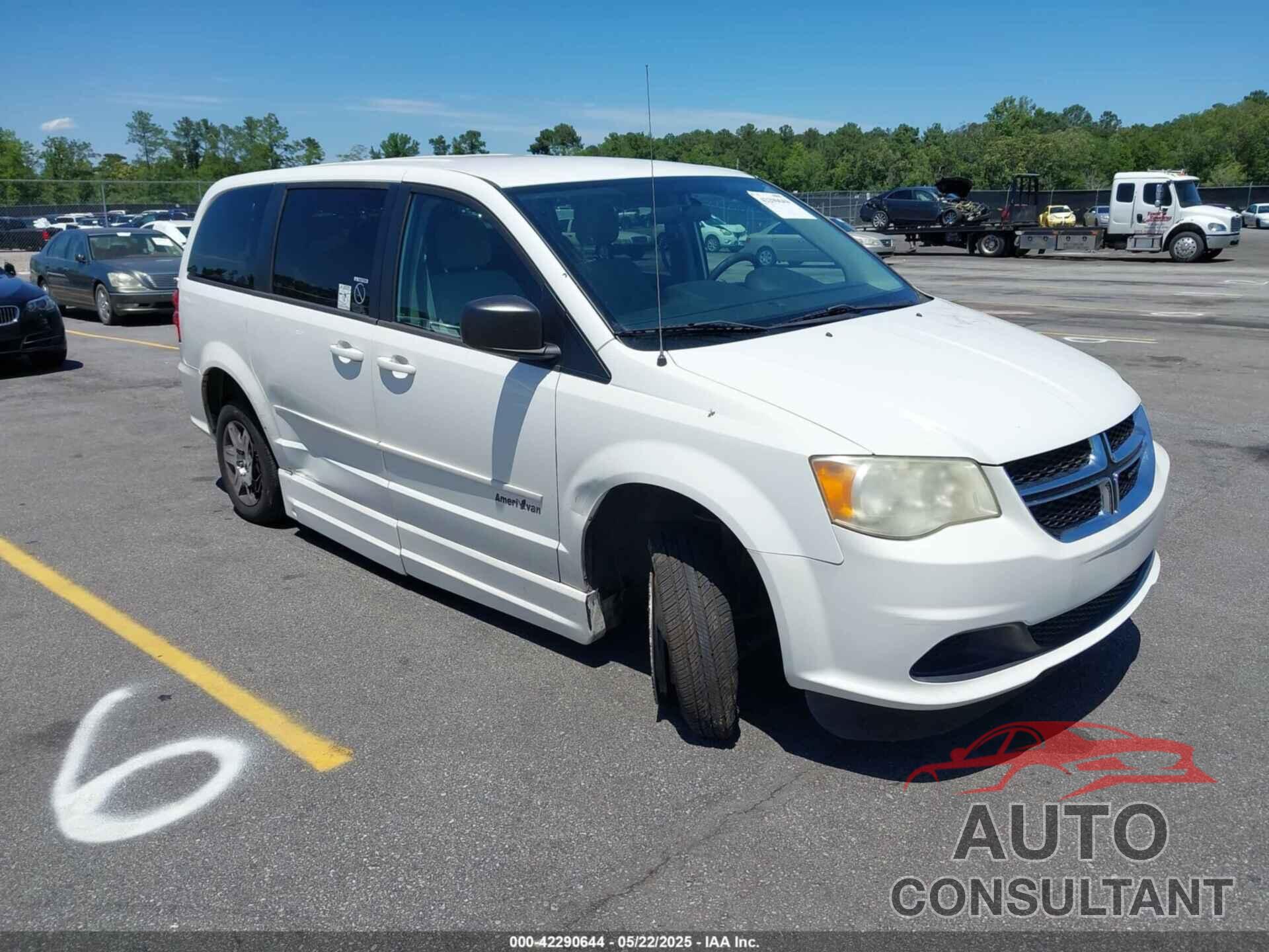 DODGE GRAND CARAVAN 2012 - 2C4RDGBG3CR369783