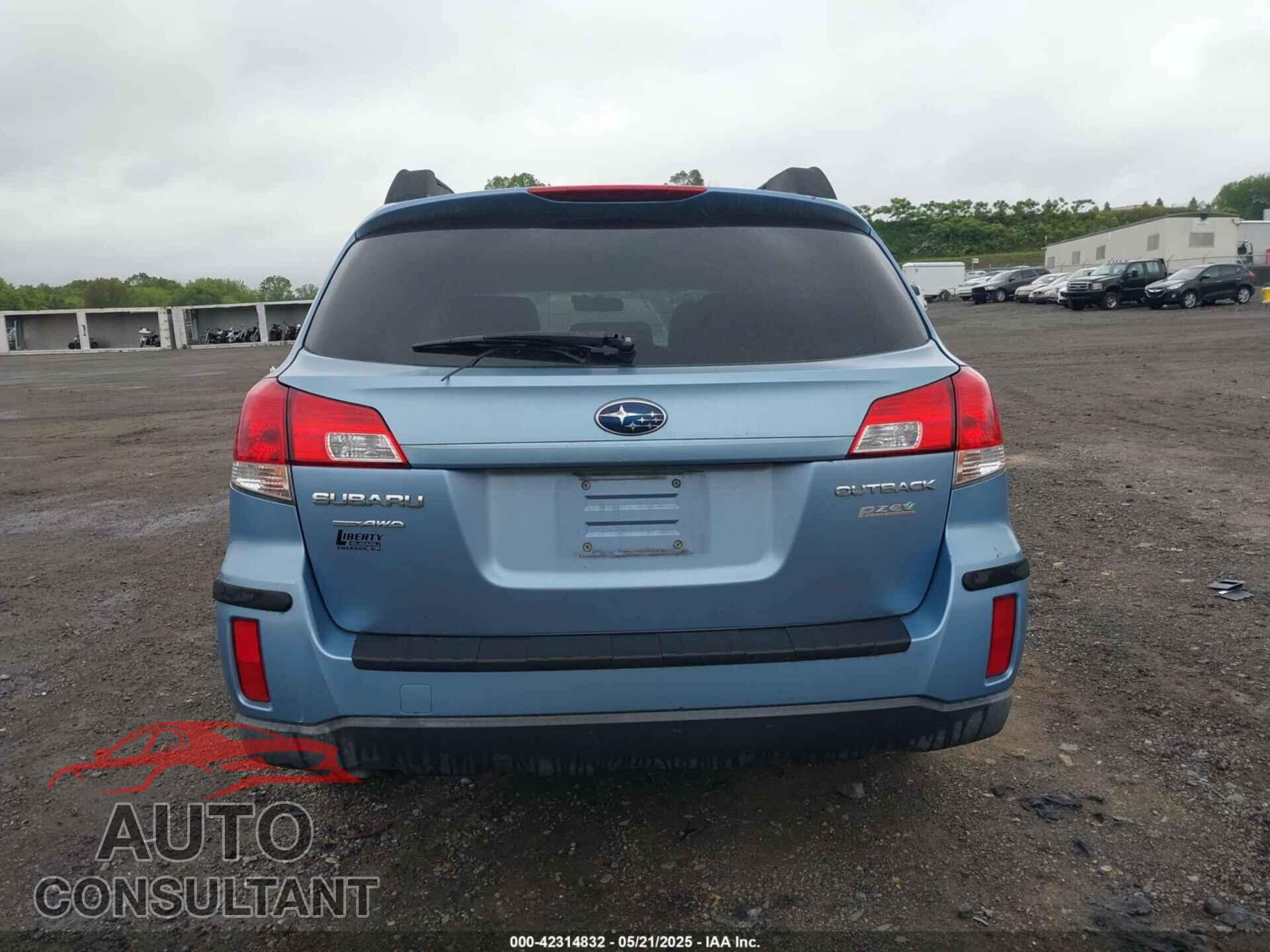 SUBARU OUTBACK 2011 - 4S4BRBCC6B3383455