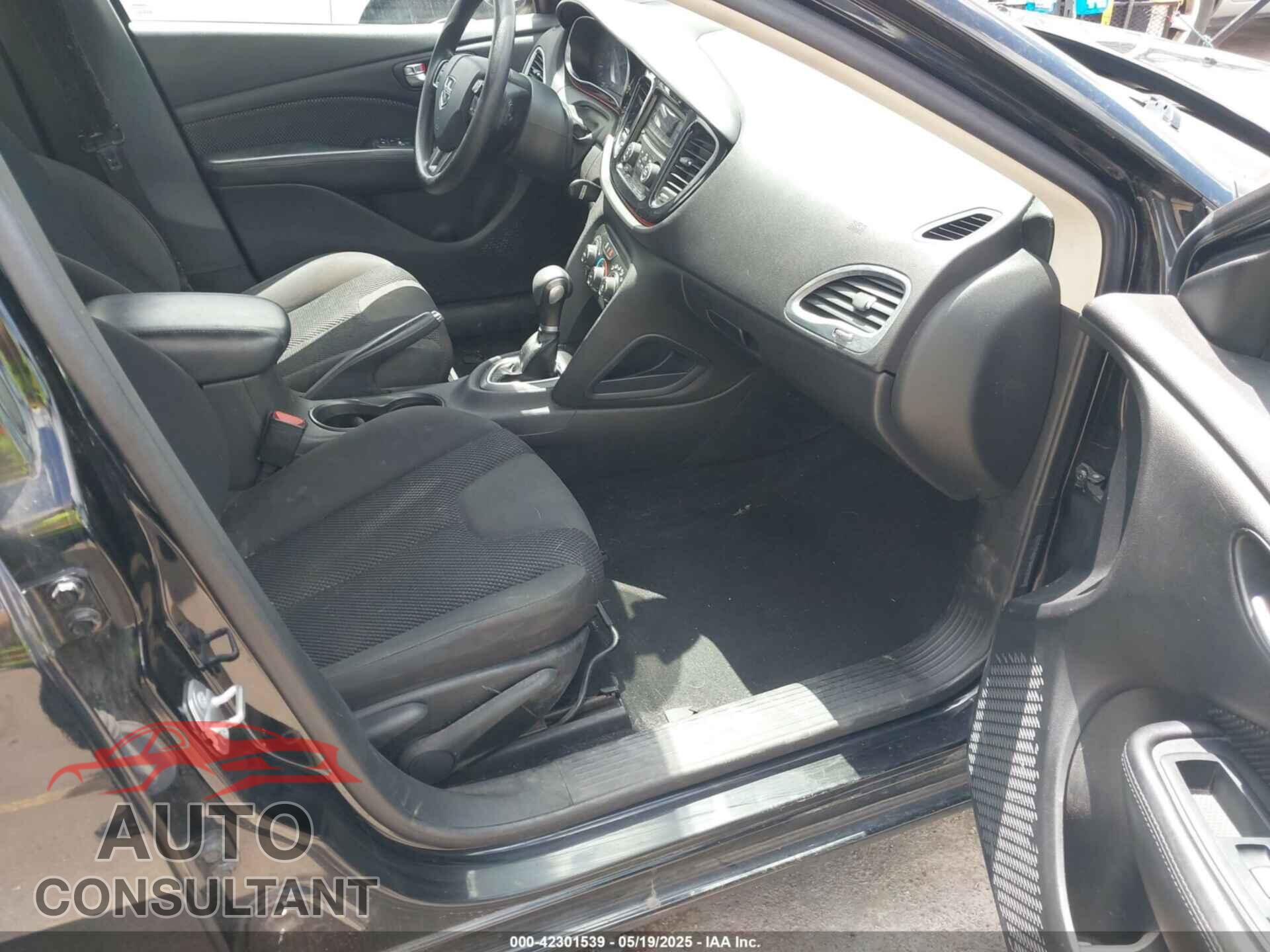 DODGE DART 2016 - 1C3CDFFA6GD821941
