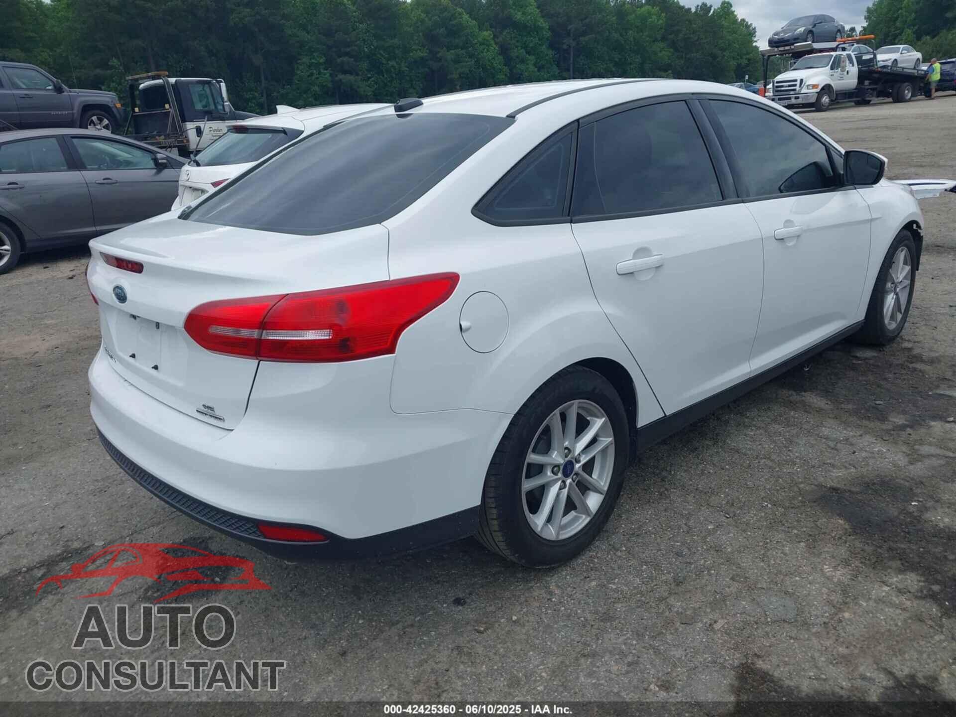 FORD FOCUS 2016 - 1FADP3F21GL293462