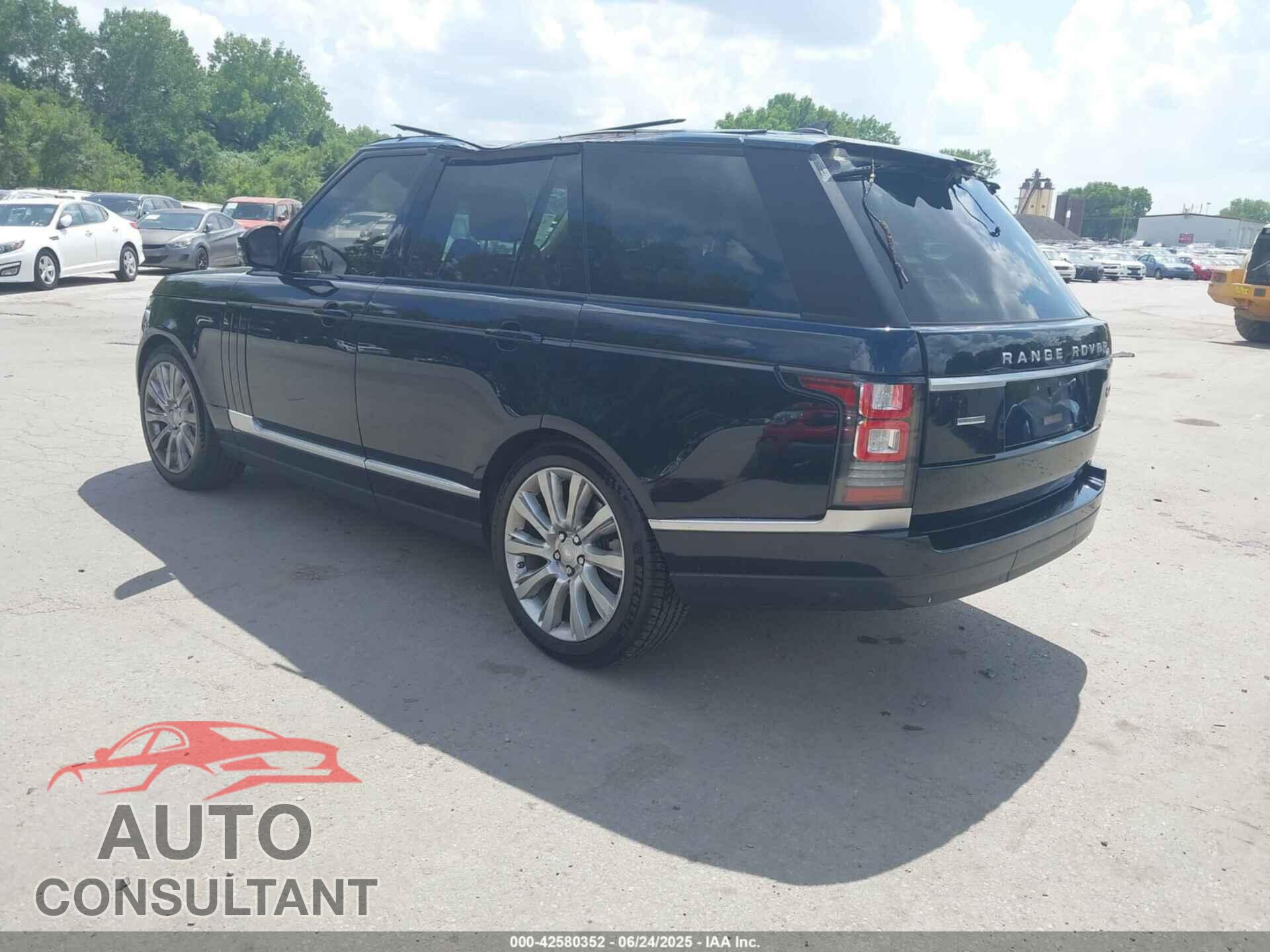 LAND ROVER RANGE ROVER 2015 - SALGS2TF1FA219503