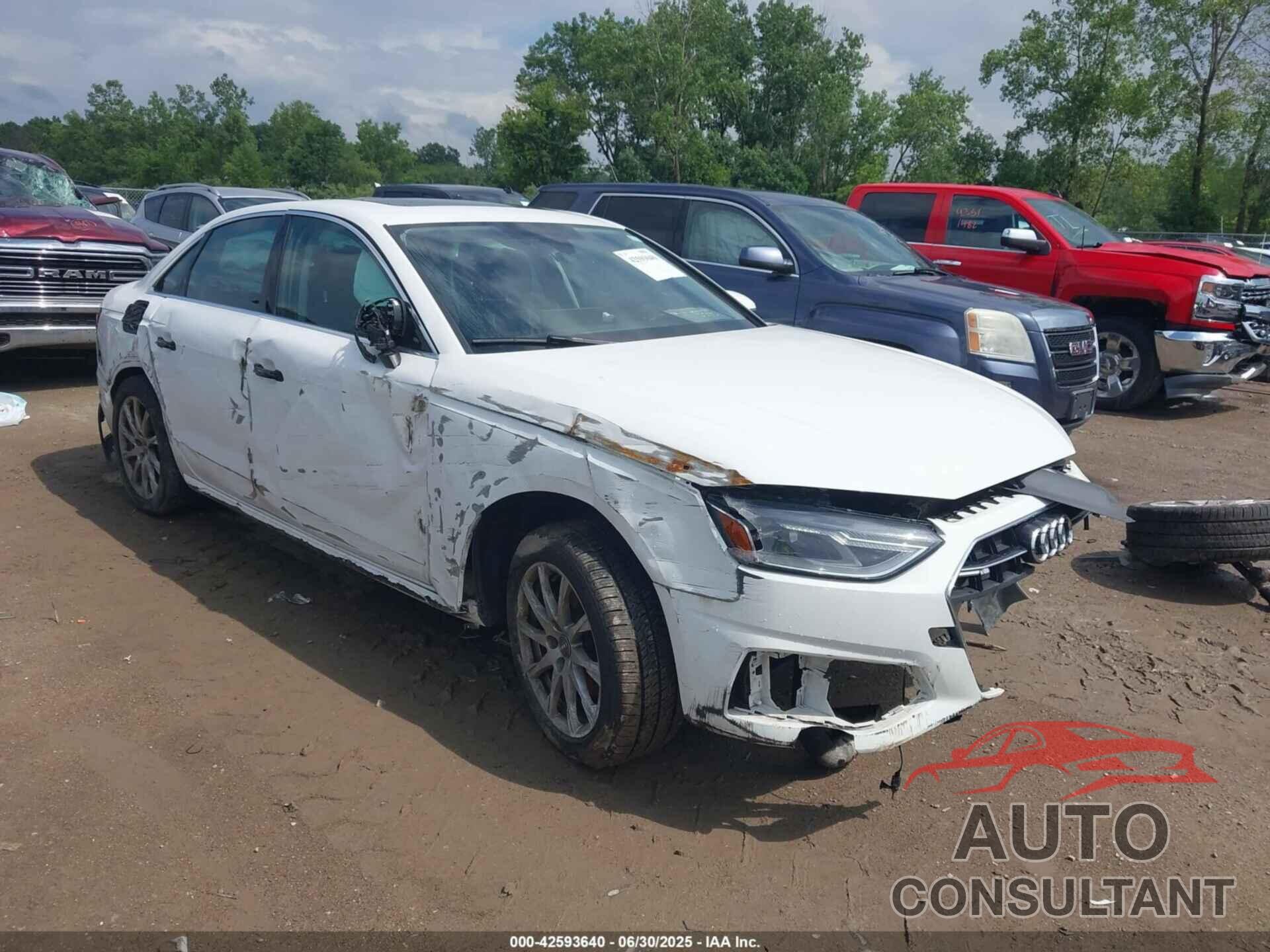 AUDI A4 2020 - WAUGMAF43LA059865