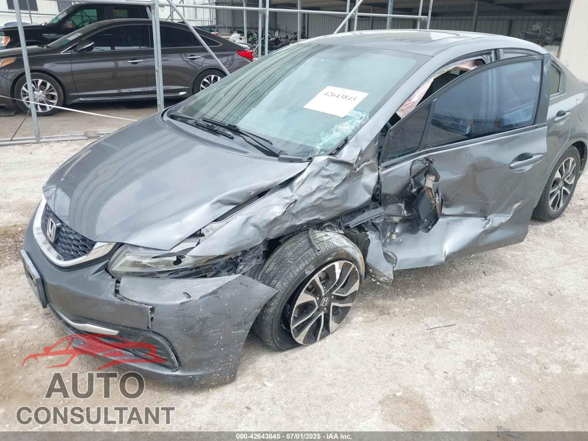 HONDA CIVIC 2013 - 19XFB2F86DE066059