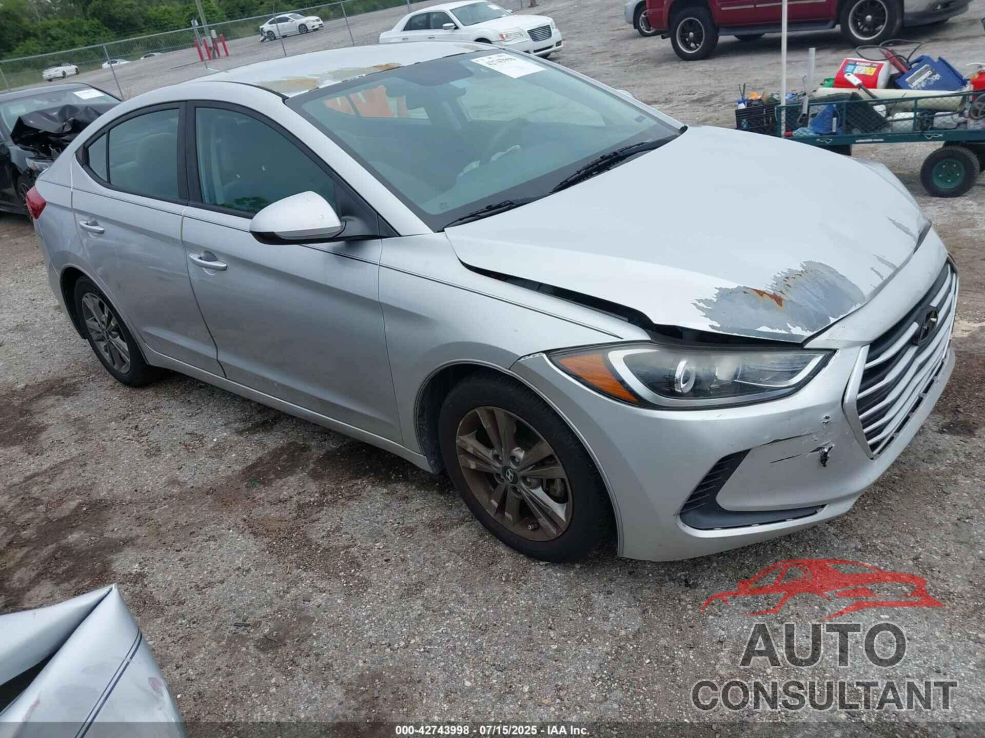 HYUNDAI ELANTRA 2017 - 5NPD84LF8HH029715