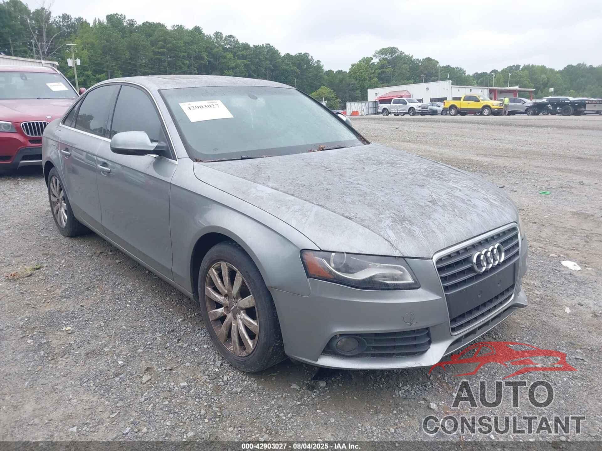 AUDI A4 2010 - WAUEFAFL7AN054604