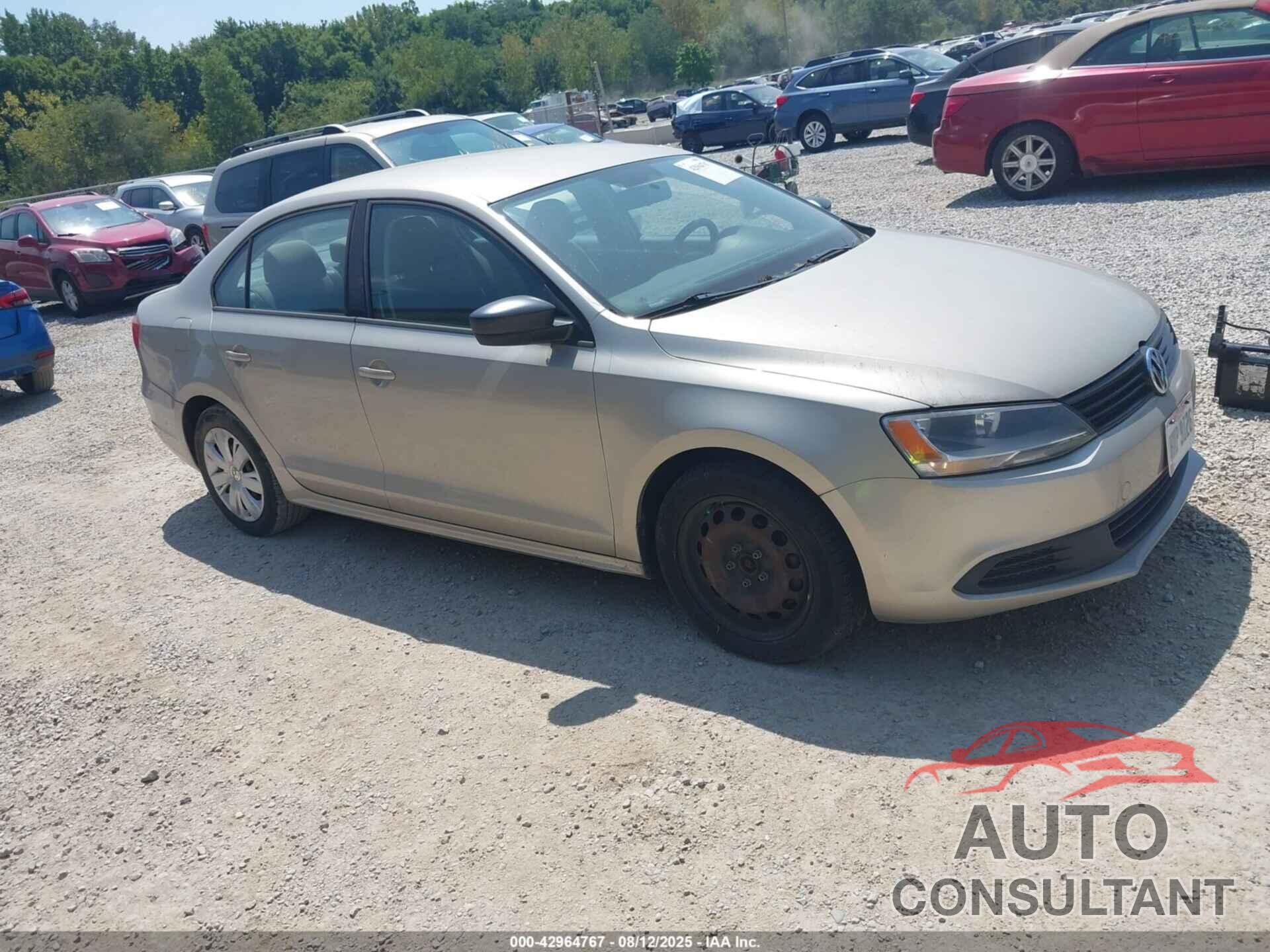 VOLKSWAGEN JETTA 2012 - 3VW2K7AJ3CM122952