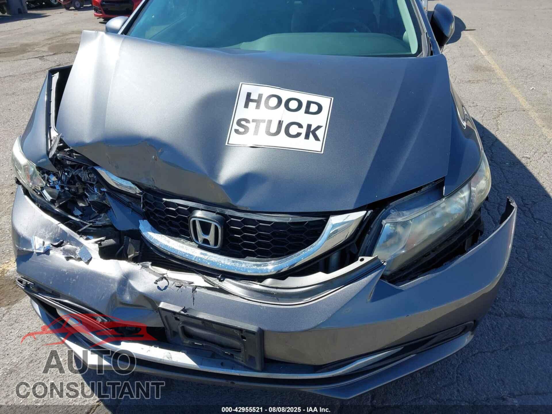 HONDA CIVIC 2013 - 19XFB2F8XDE229487