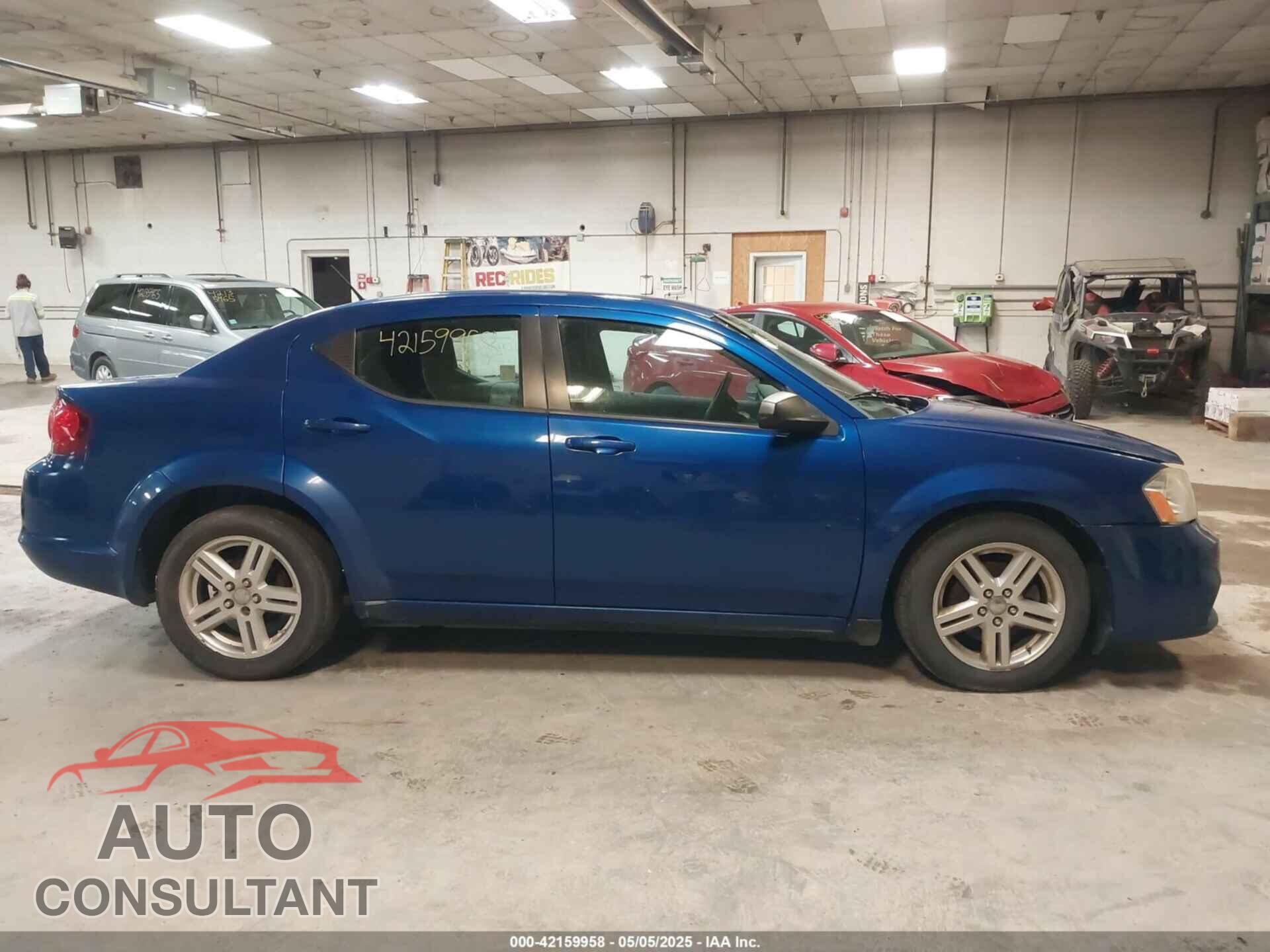 DODGE AVENGER 2012 - 1C3CDZAB2CN275242