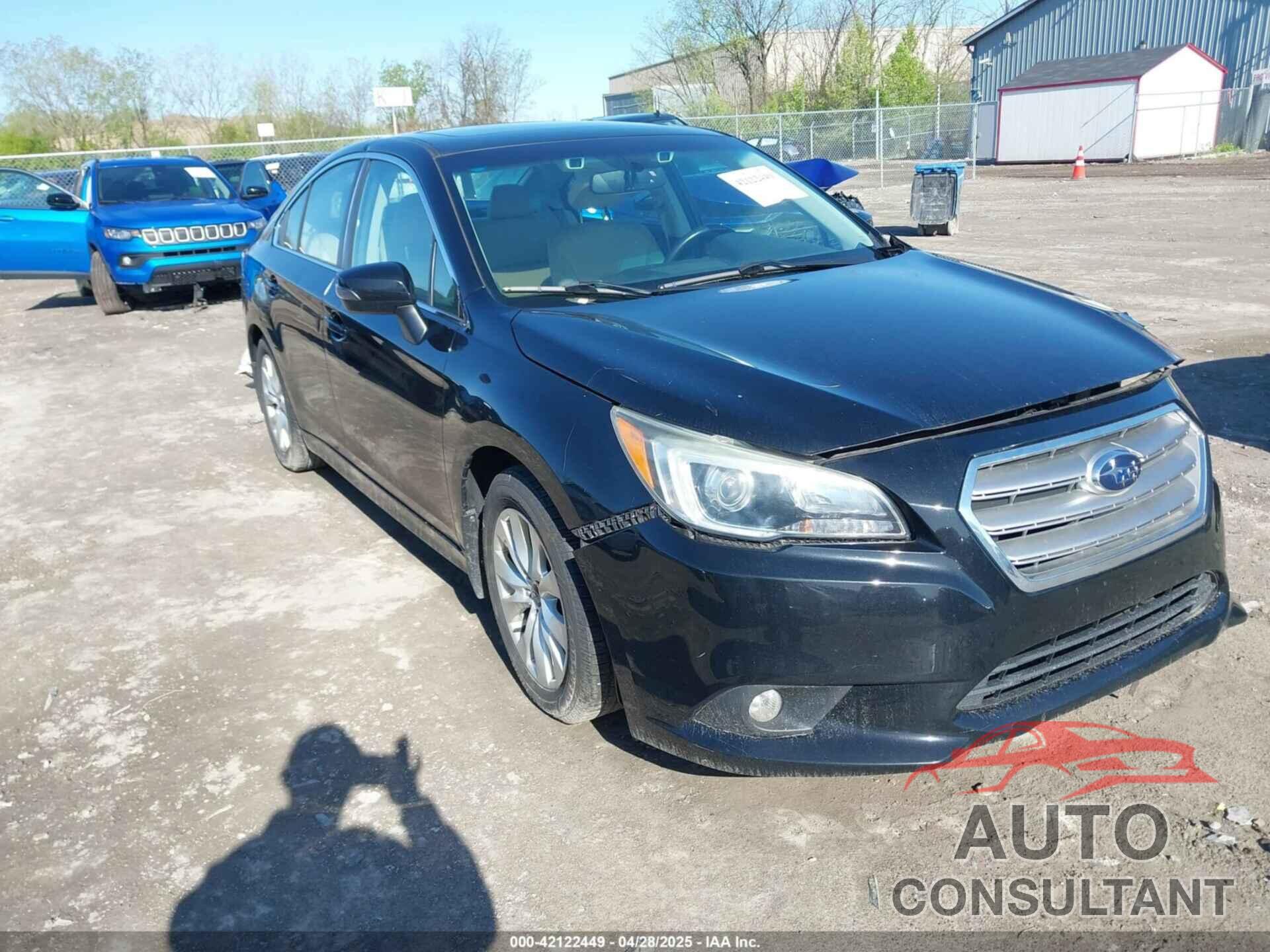 SUBARU LEGACY 2015 - 4S3BNBH62F3051912