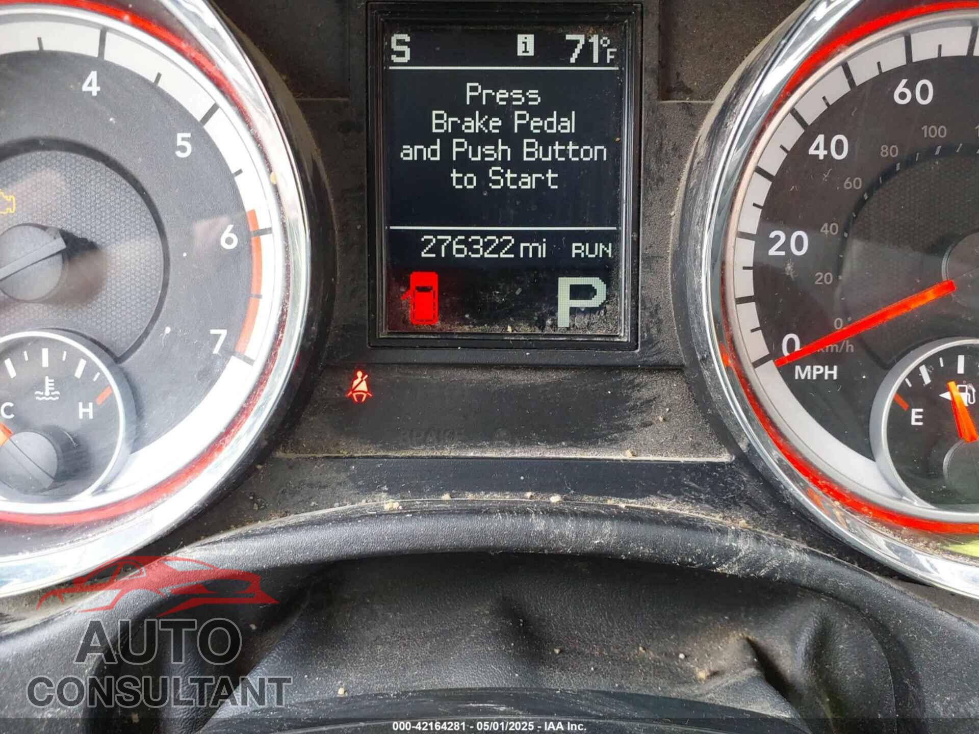 DODGE DURANGO 2012 - 1C4SDJET1CC205092