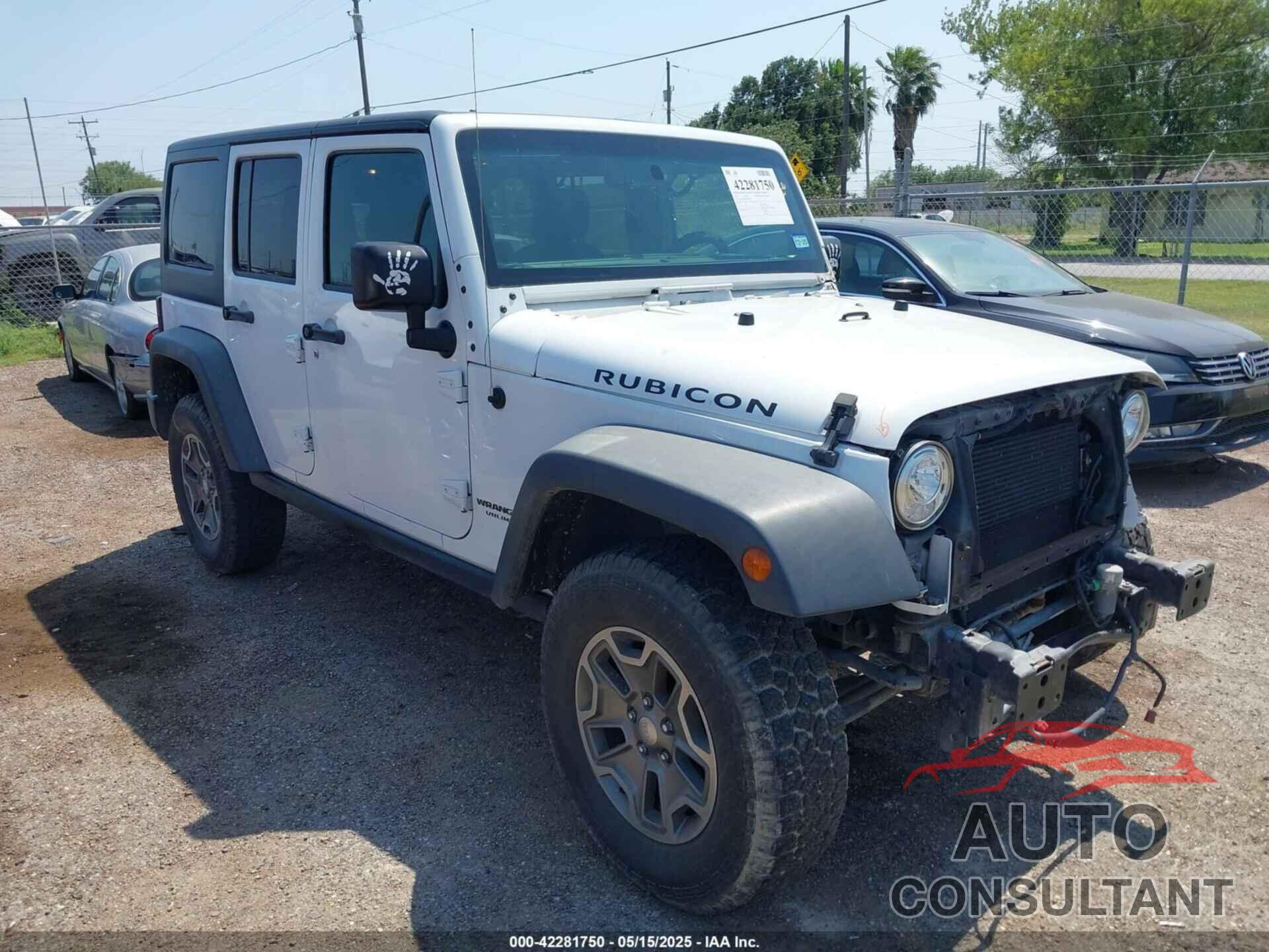 JEEP WRANGLER UNLIMITED 2017 - 1C4BJWFG4HL730341