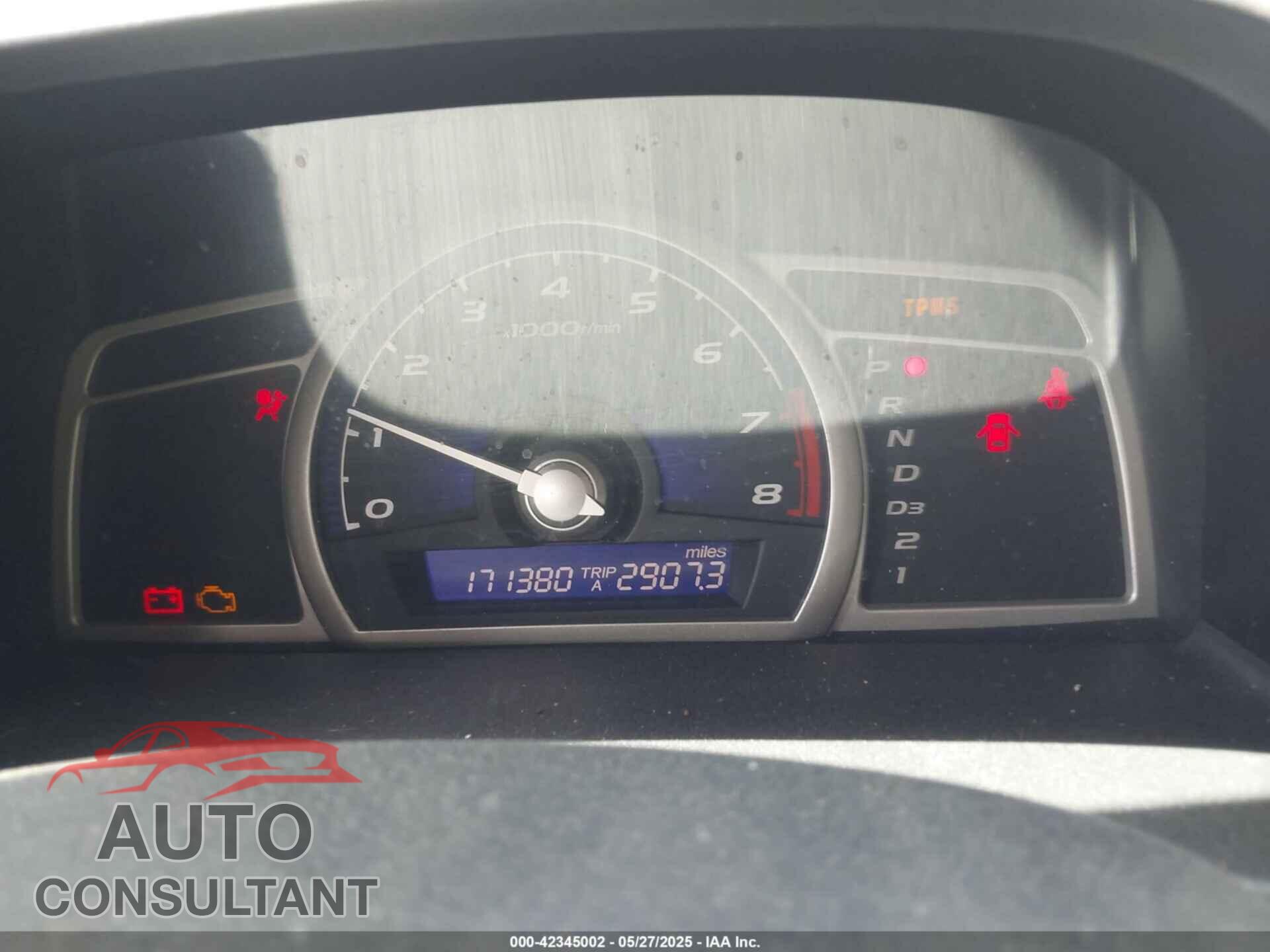 HONDA CIVIC 2010 - 2HGFA1F5XAH331344