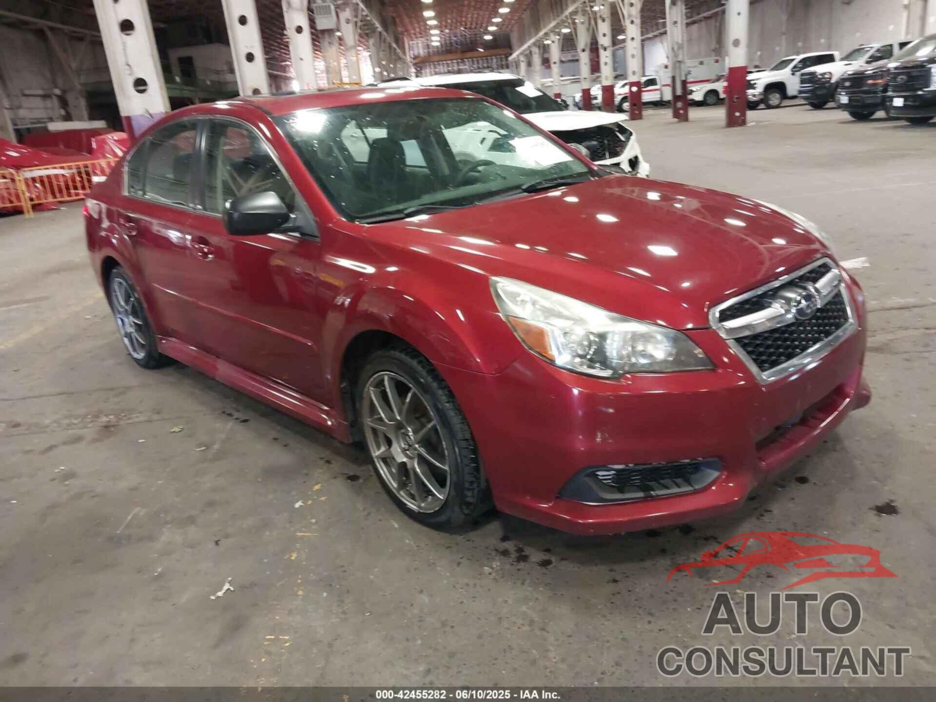 SUBARU LEGACY 2013 - 4S3BMAA62D1020532