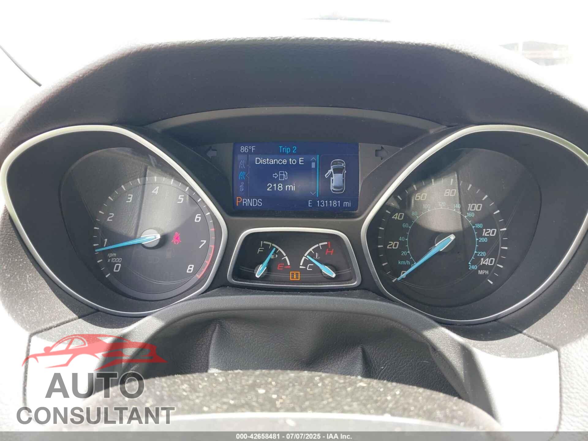 FORD FOCUS 2014 - 1FADP3F26EL207981