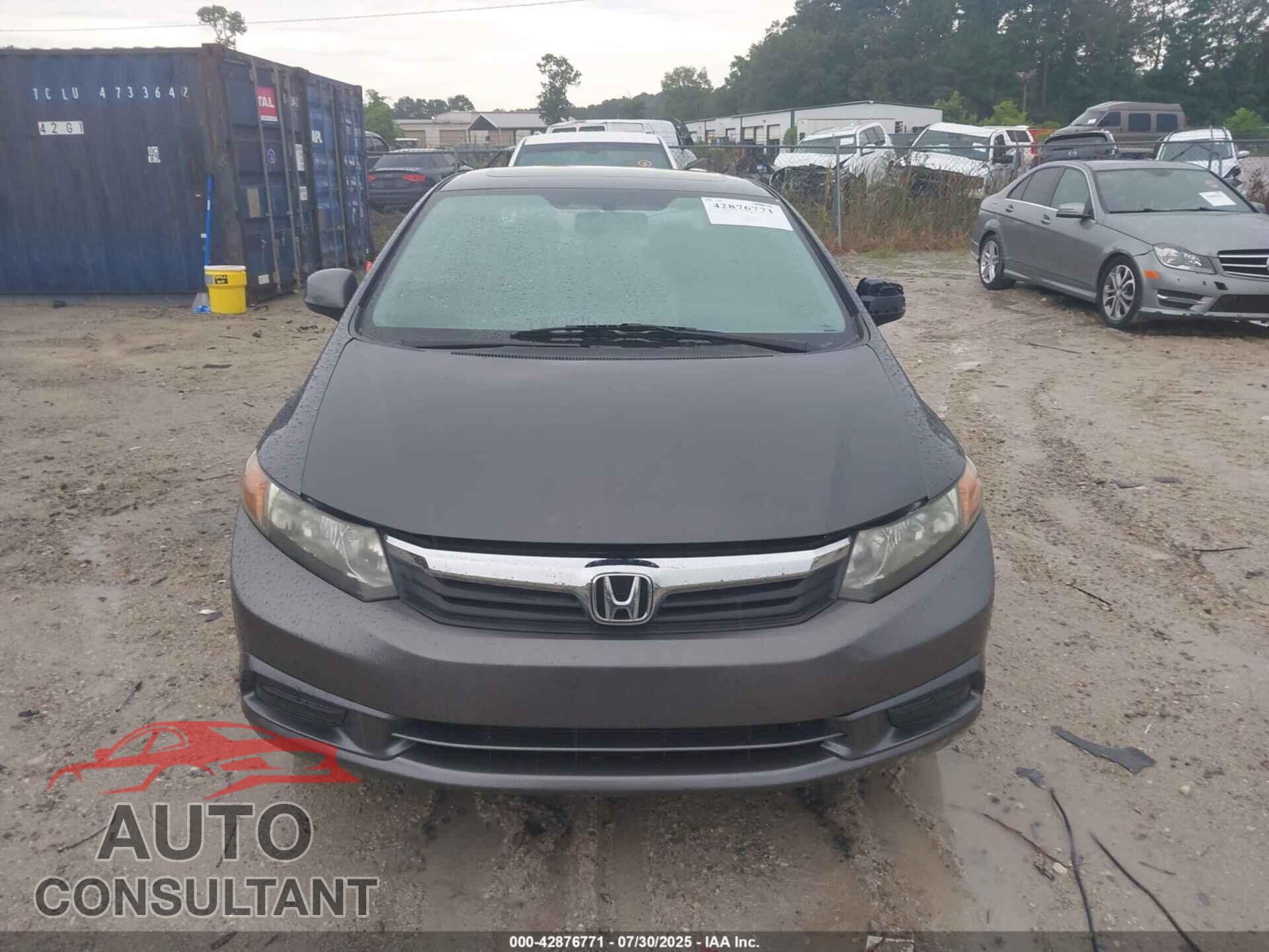 HONDA CIVIC 2012 - 2HGFB2F88CH505914