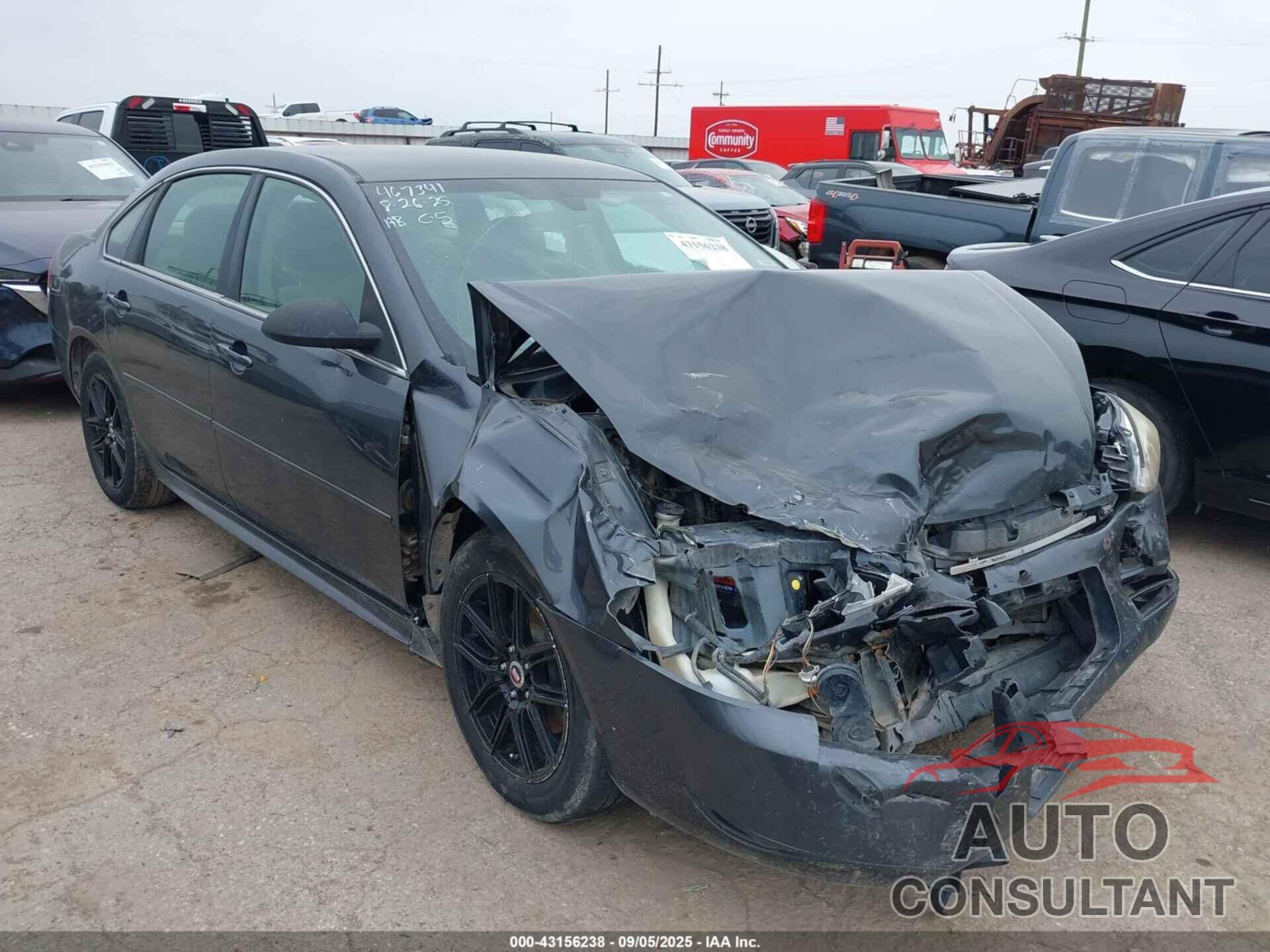 CHEVROLET IMPALA 2011 - 2G1WF5EK3B1205537