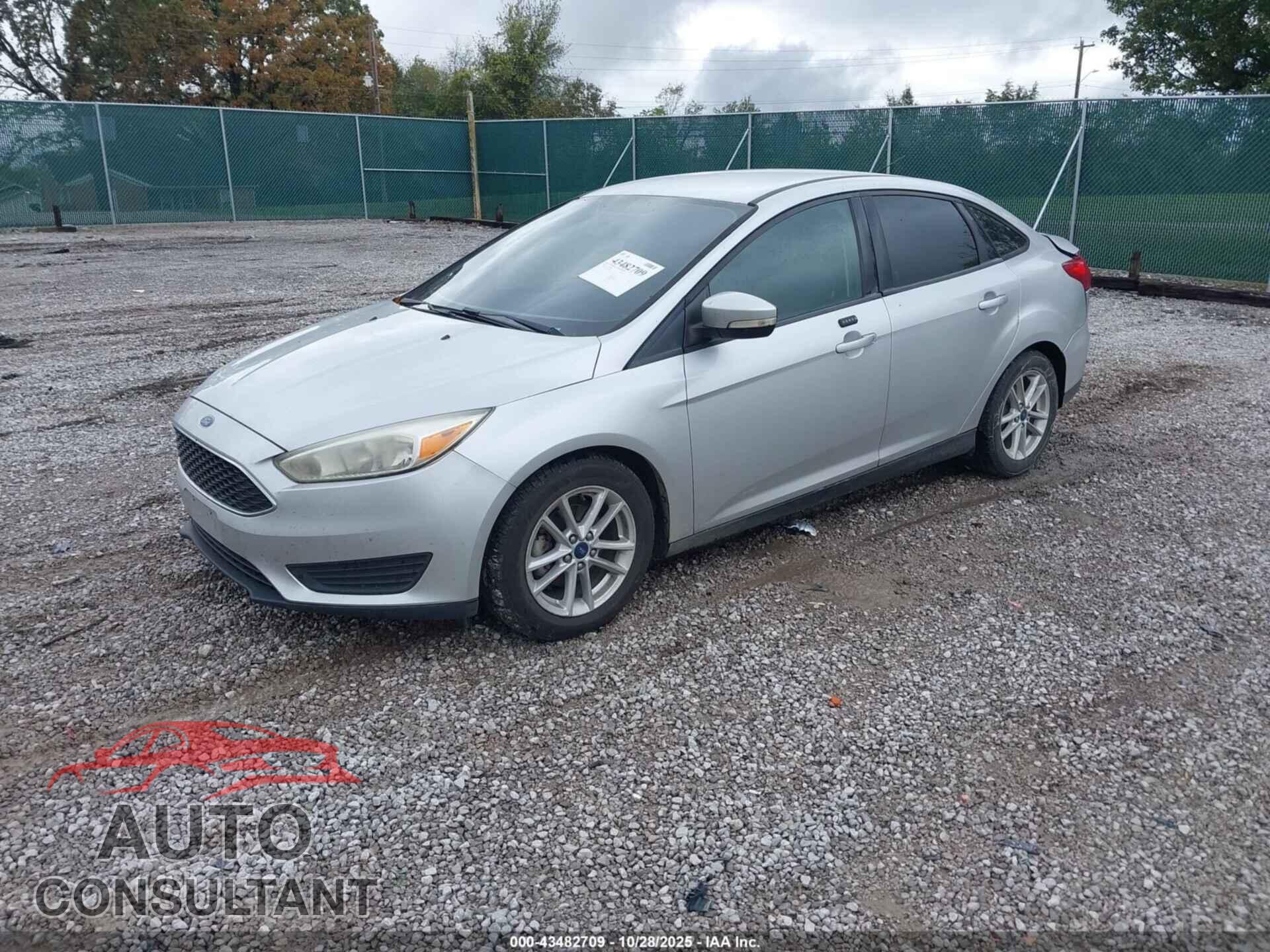FORD FOCUS 2016 - 1FADP3F25GL378854