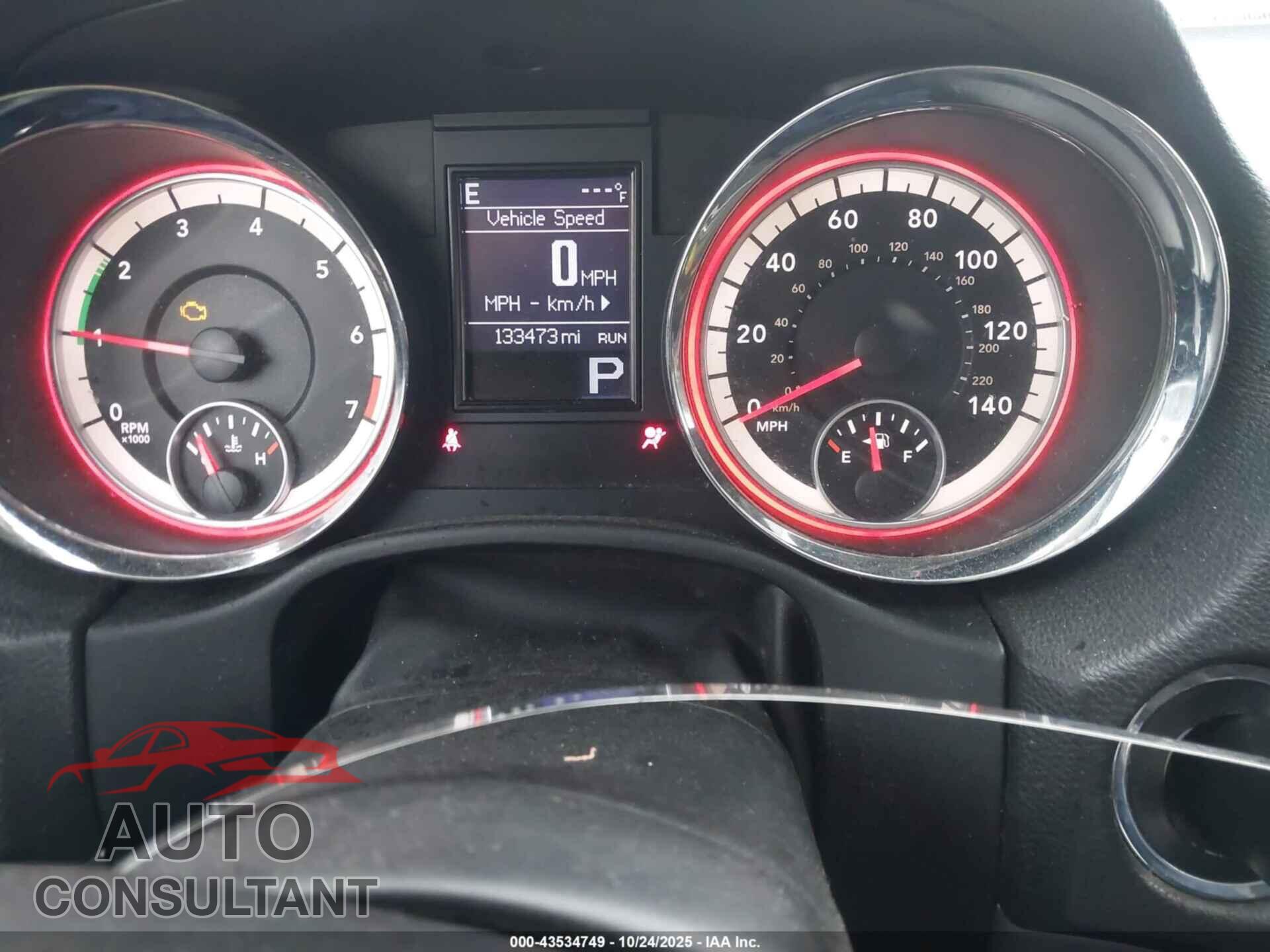 DODGE DURANGO 2013 - 1C4RDHAG0DC672571