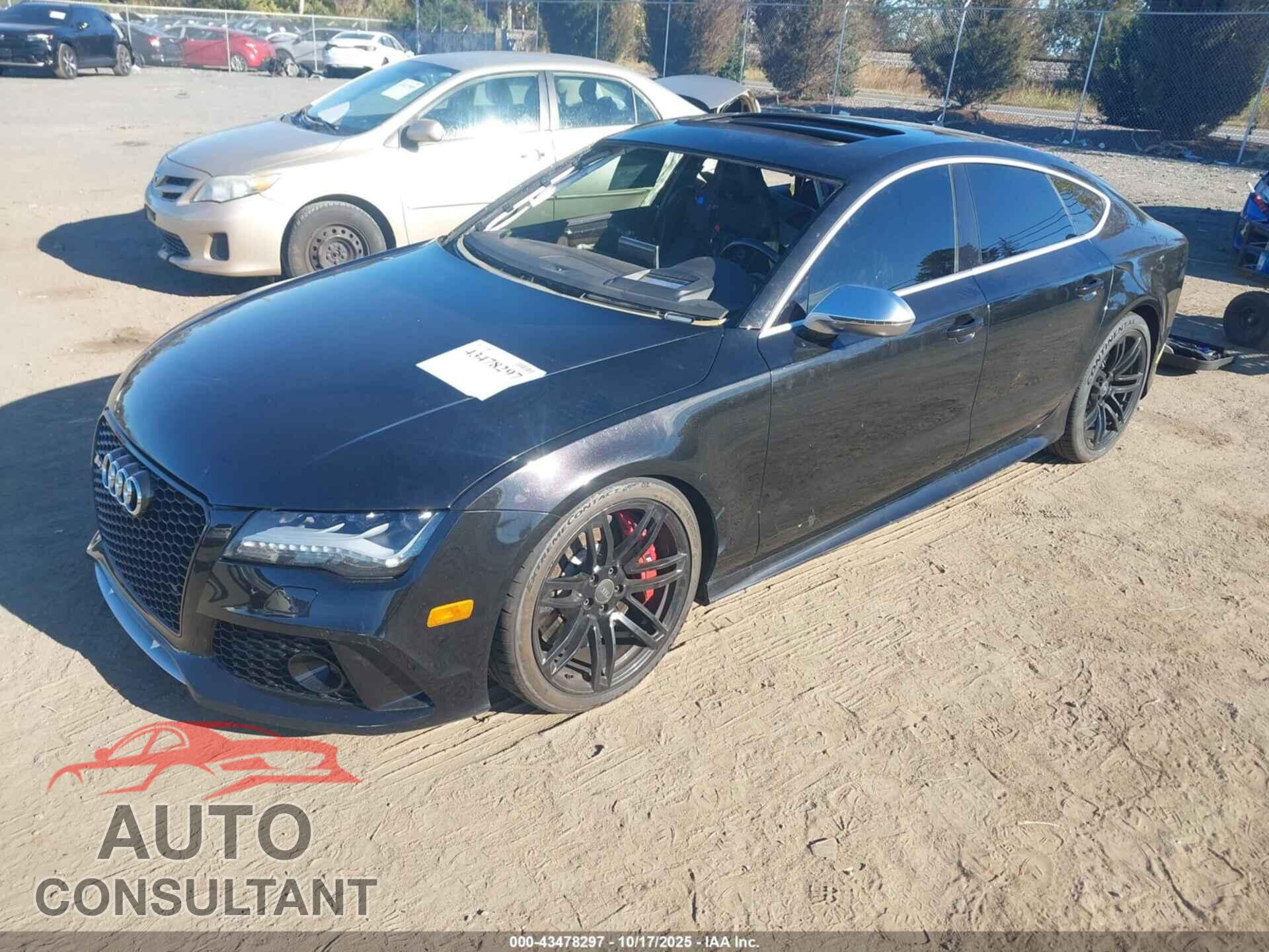 AUDI RS 7 2014 - WUAW2AFC8EN904509