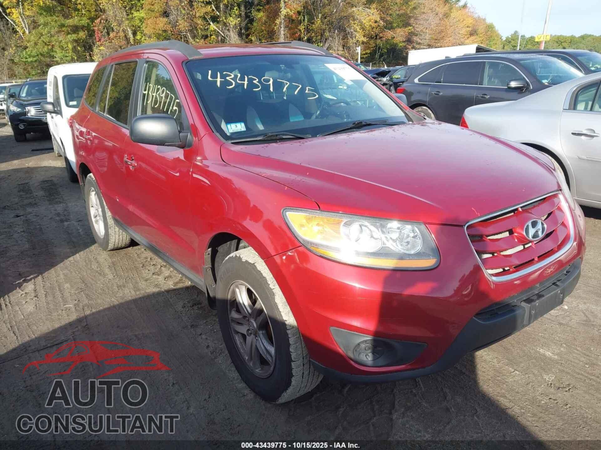 HYUNDAI SANTA FE 2010 - 5NMSG3AB7AH366741