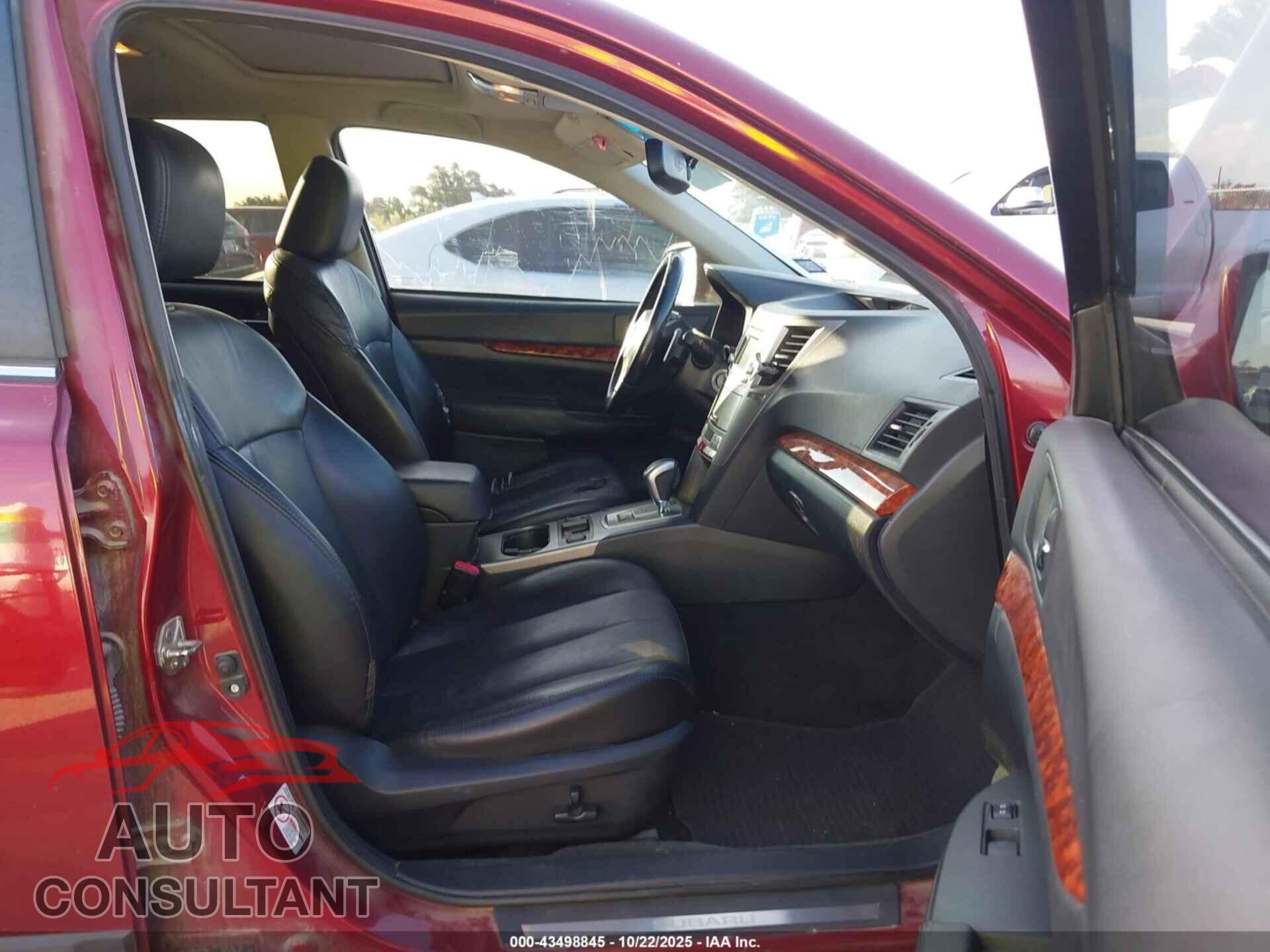 SUBARU OUTBACK 2012 - 4S4BRCKC4C3293441