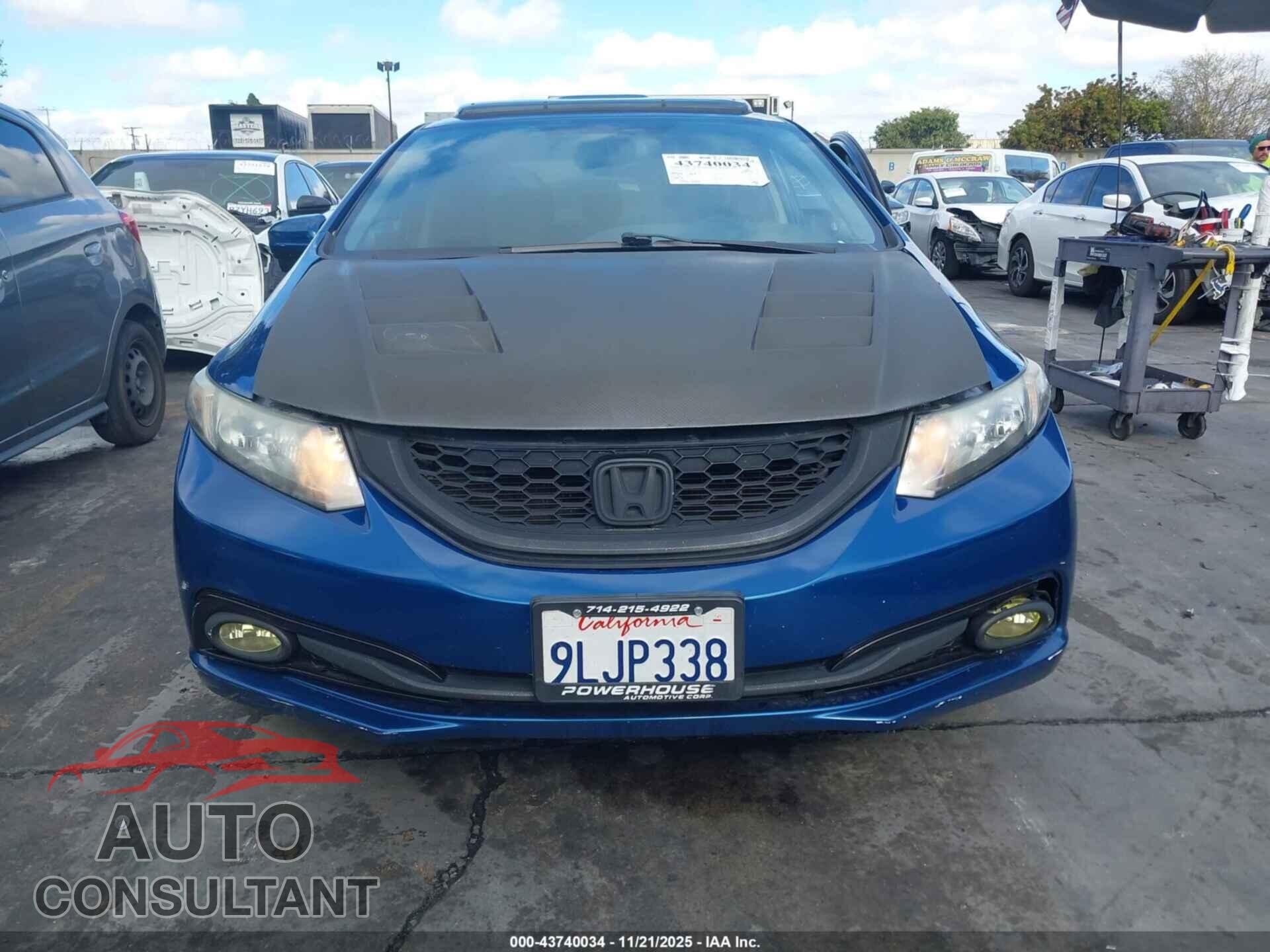 HONDA CIVIC 2015 - 2HGFB2F82FH542932