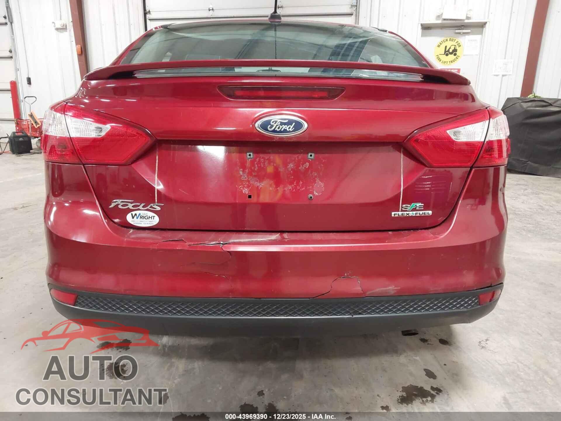 FORD FOCUS 2014 - 1FADP3F22EL258314