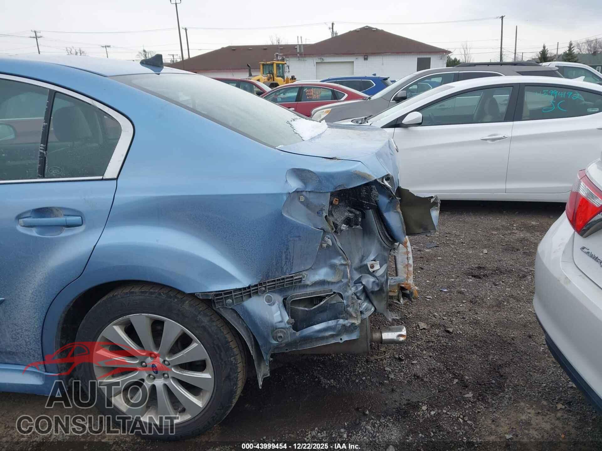 SUBARU LEGACY 2012 - 4S3BMDK60C2010848