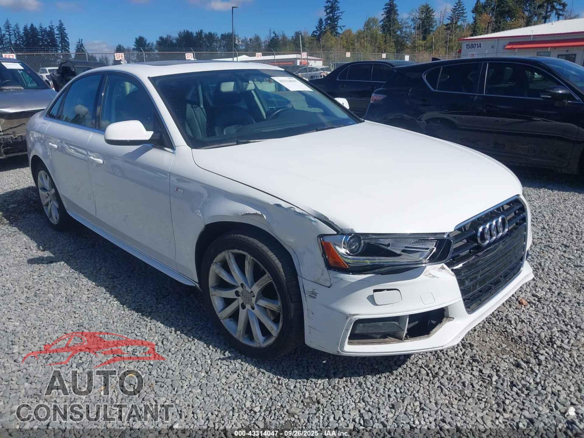 AUDI A4 2014 - WAUBFAFL3EA063087
