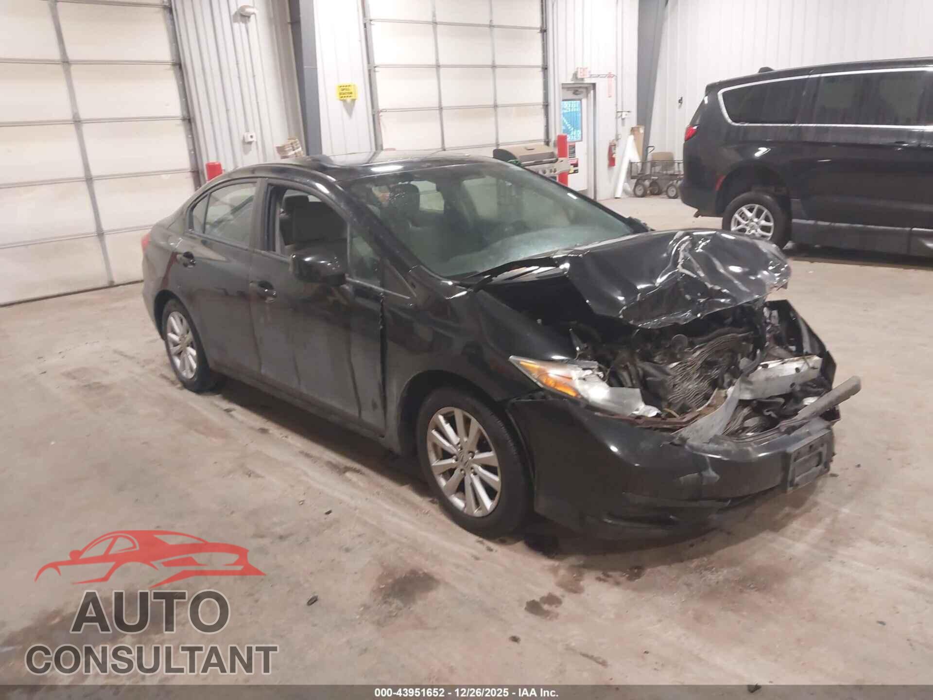 HONDA CIVIC 2012 - 19XFB2F80CE038434