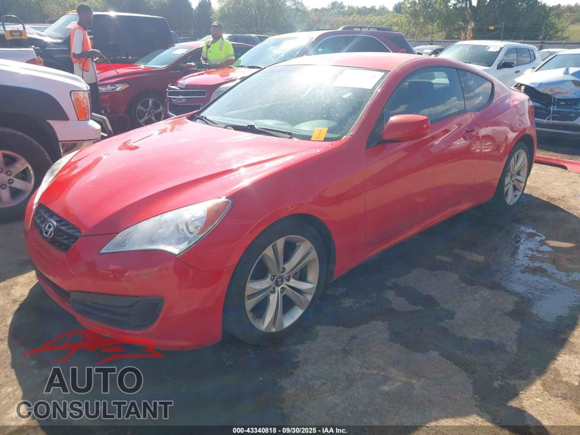 HYUNDAI GENESIS 2012 - KMHHT6KD9CU065872