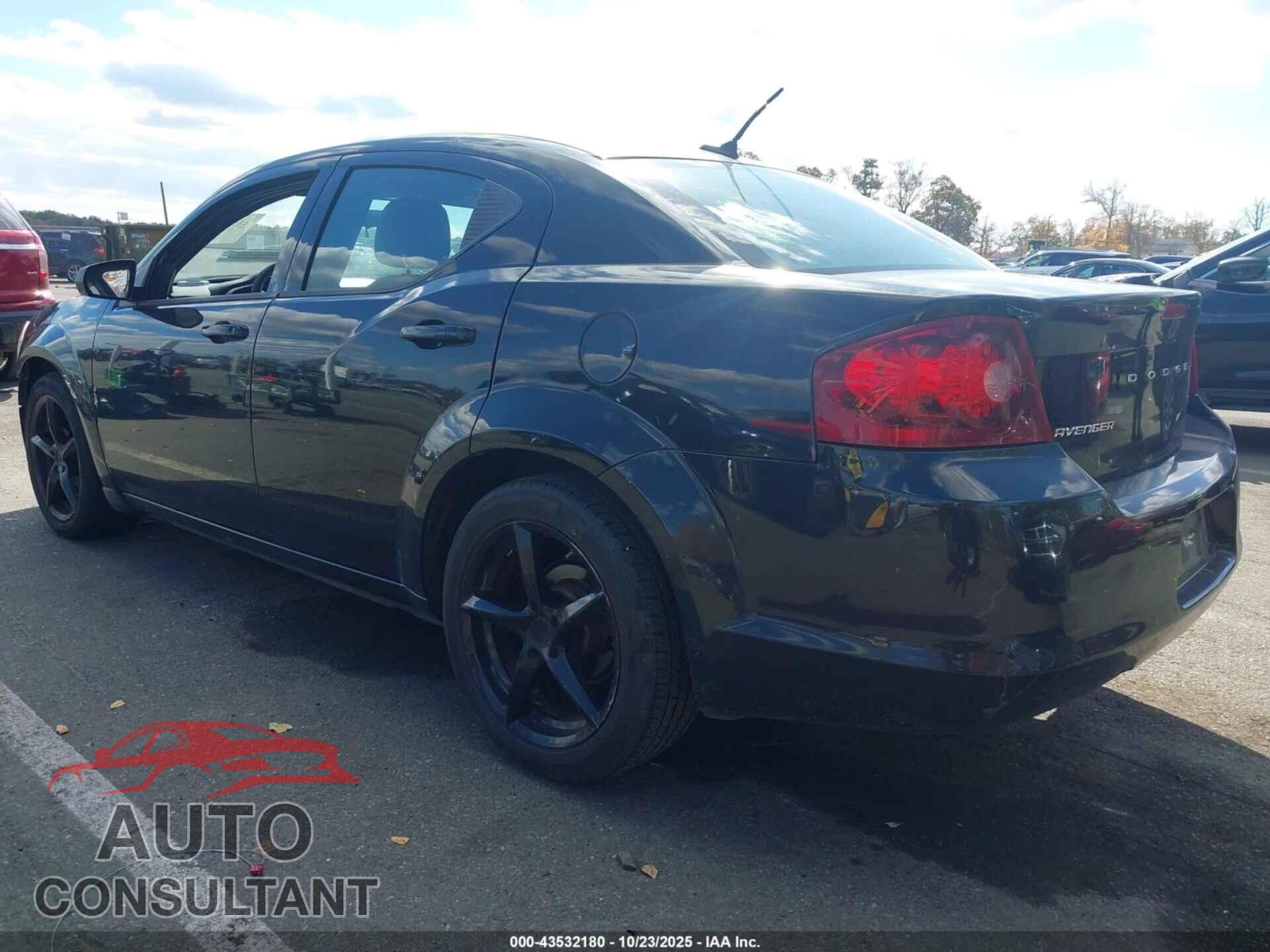 DODGE AVENGER 2013 - 1C3CDZAB0DN537227