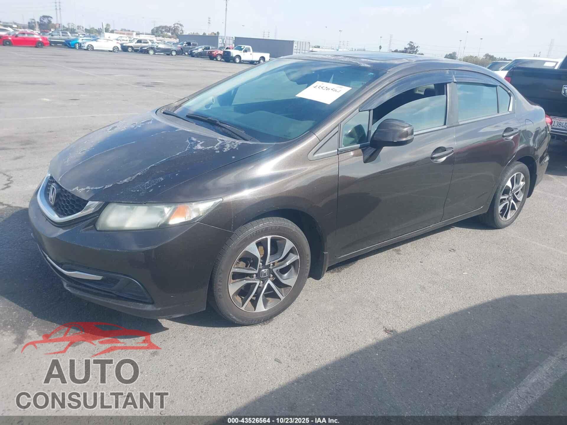 HONDA CIVIC 2013 - 19XFB2F84DE200020
