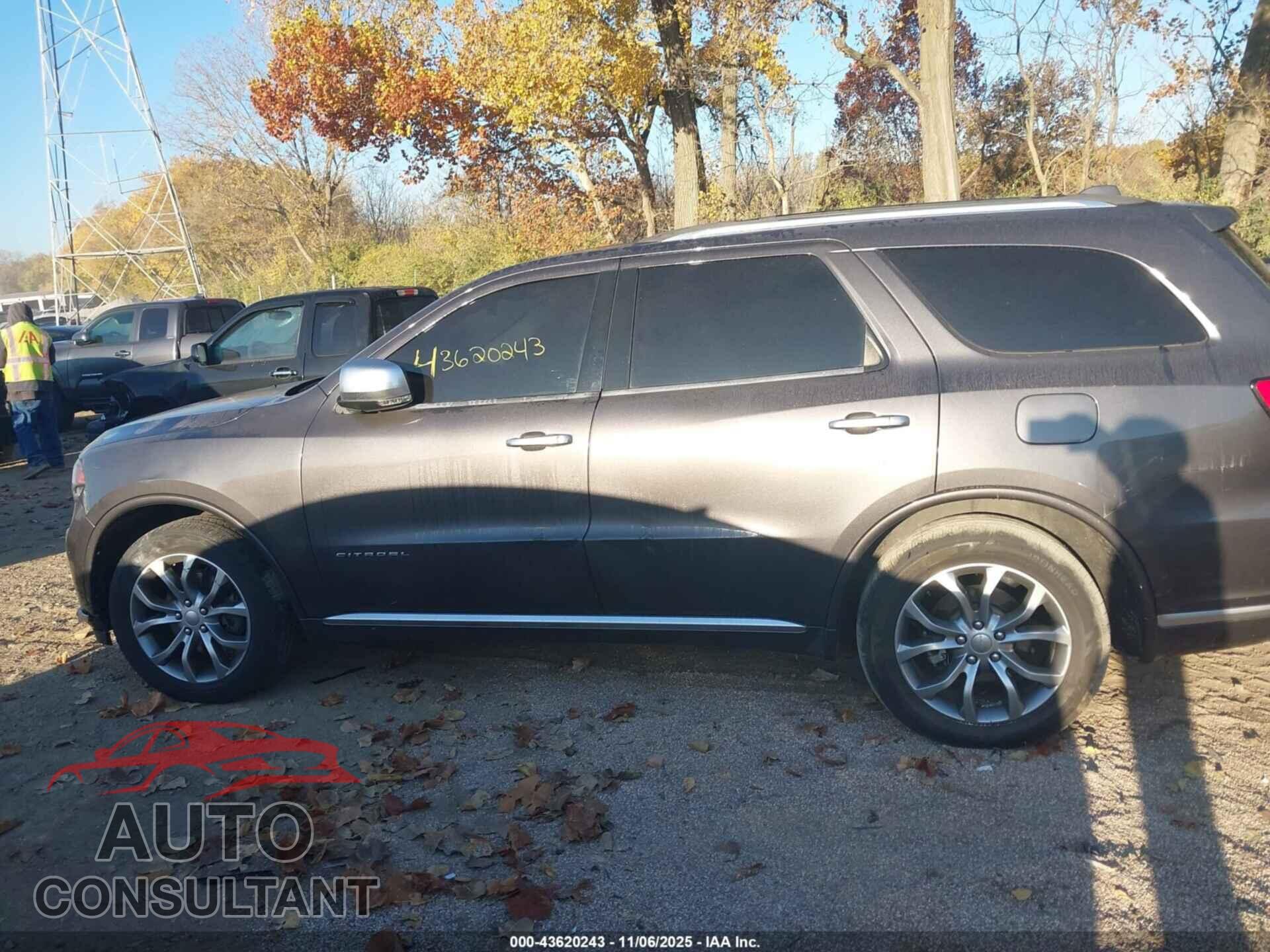 DODGE DURANGO 2016 - 1C4RDJEG0GC449551