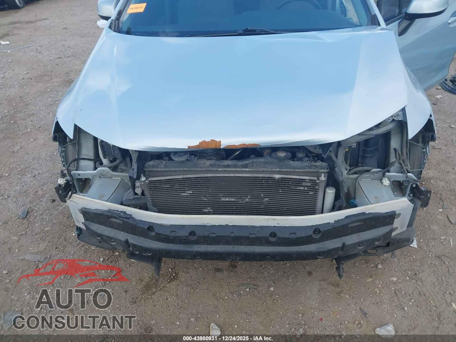 HONDA CIVIC 2012 - 2HGFB2F52CH566259