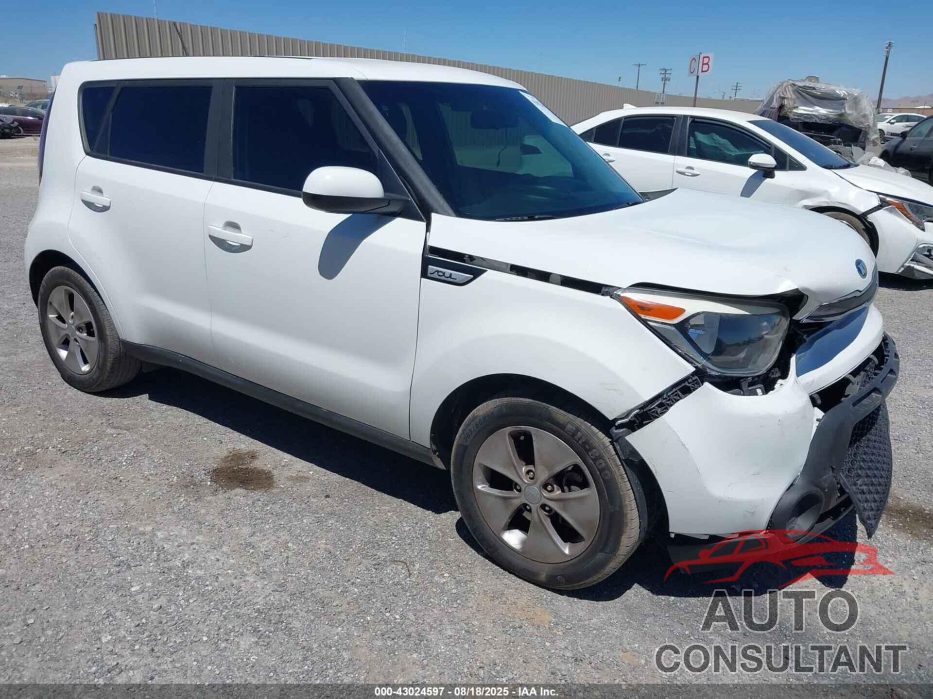 KIA SOUL 2016 - KNDJN2A24G7320585