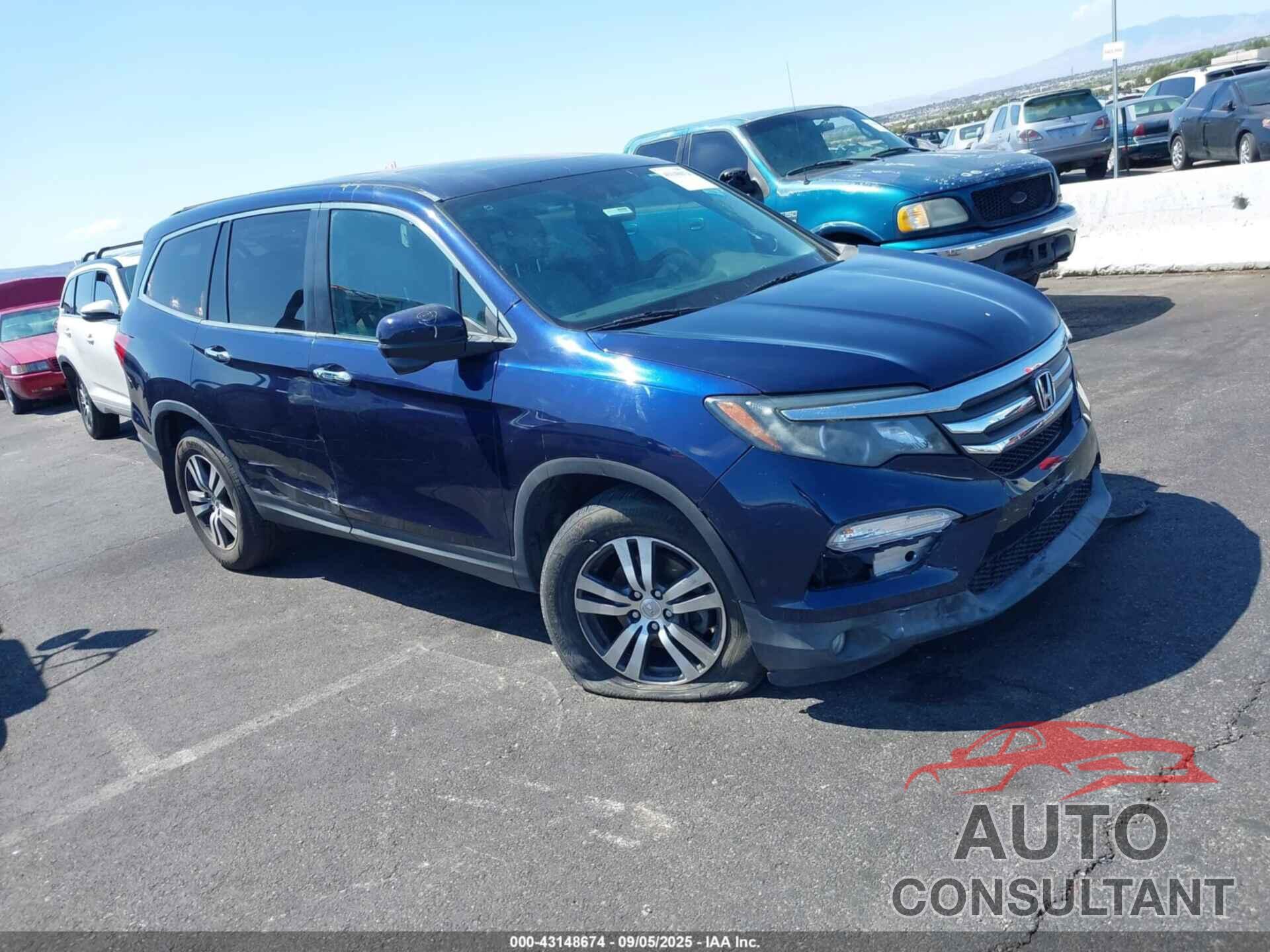 HONDA PILOT 2018 - 5FNYF6H52JB060093
