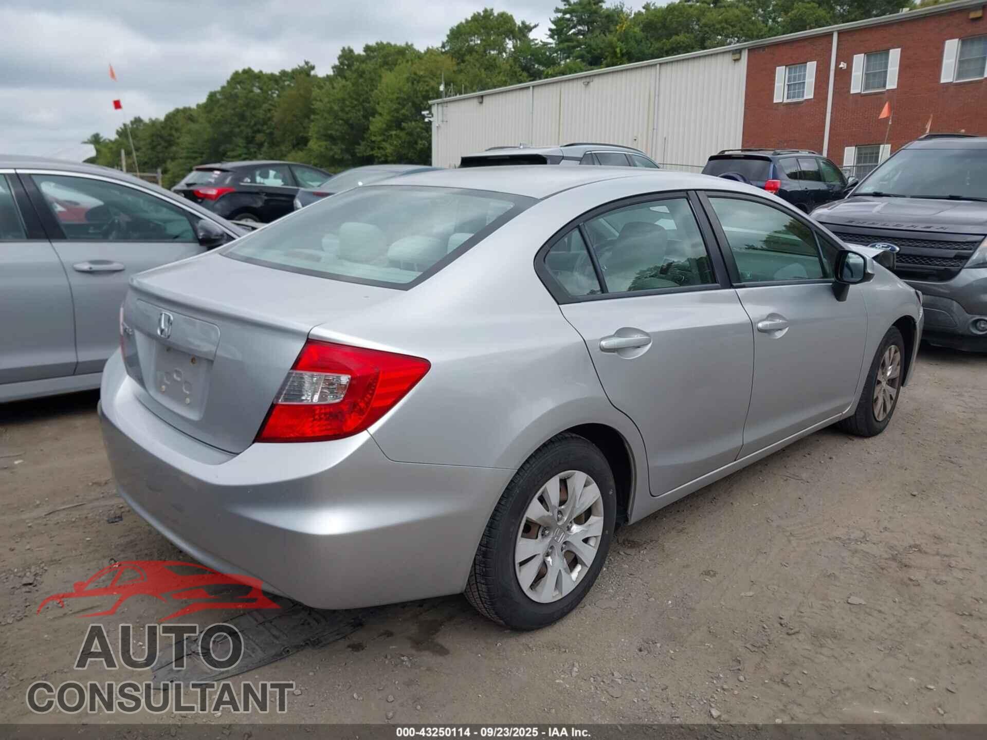 HONDA CIVIC 2012 - 2HGFB2F59CH333284