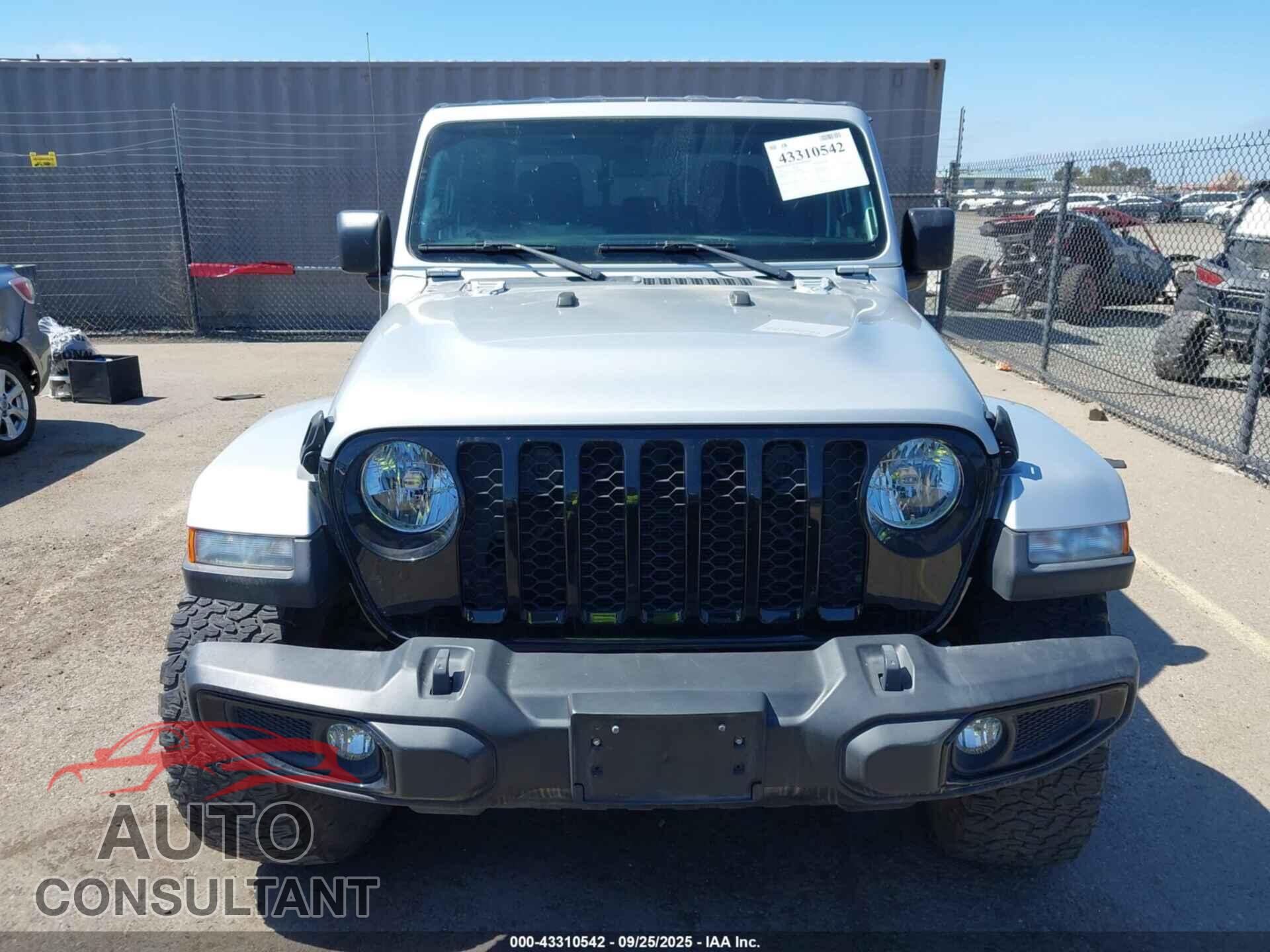 JEEP GLADIATOR 2022 - 1C6HJTAG1NL136423