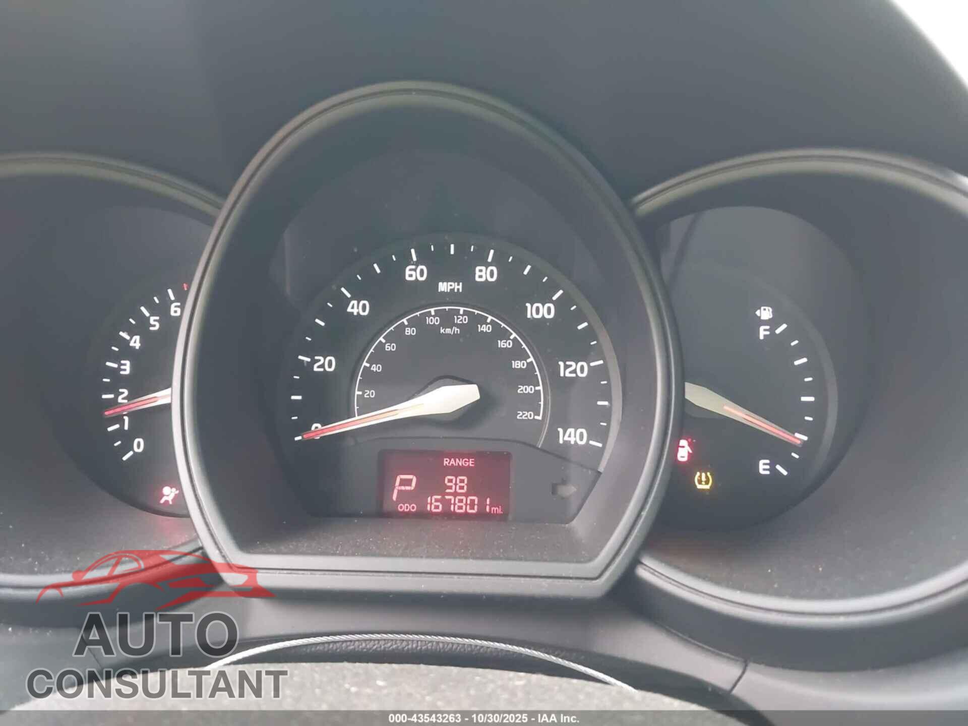 KIA RIO 2013 - KNADM5A36D6208847