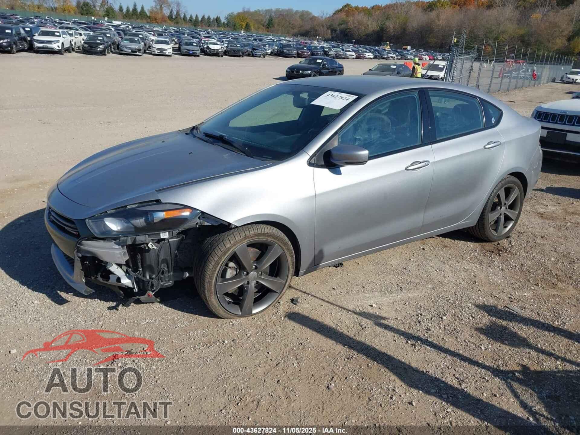 DODGE DART 2015 - 1C3CDFEB0FD224583