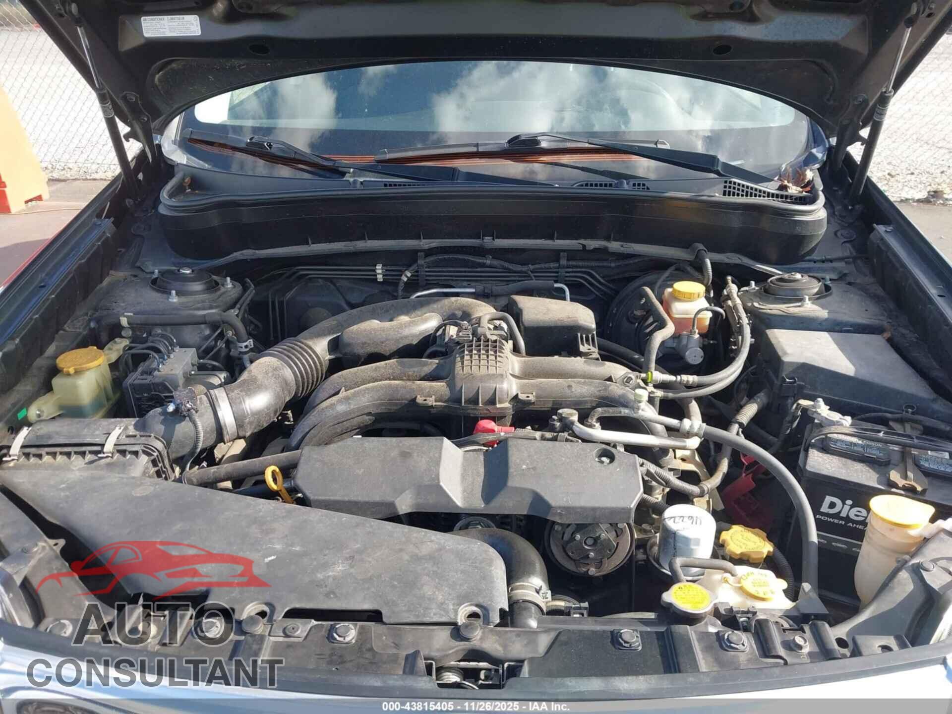 SUBARU FORESTER 2011 - JF2SHAEC5BH738036