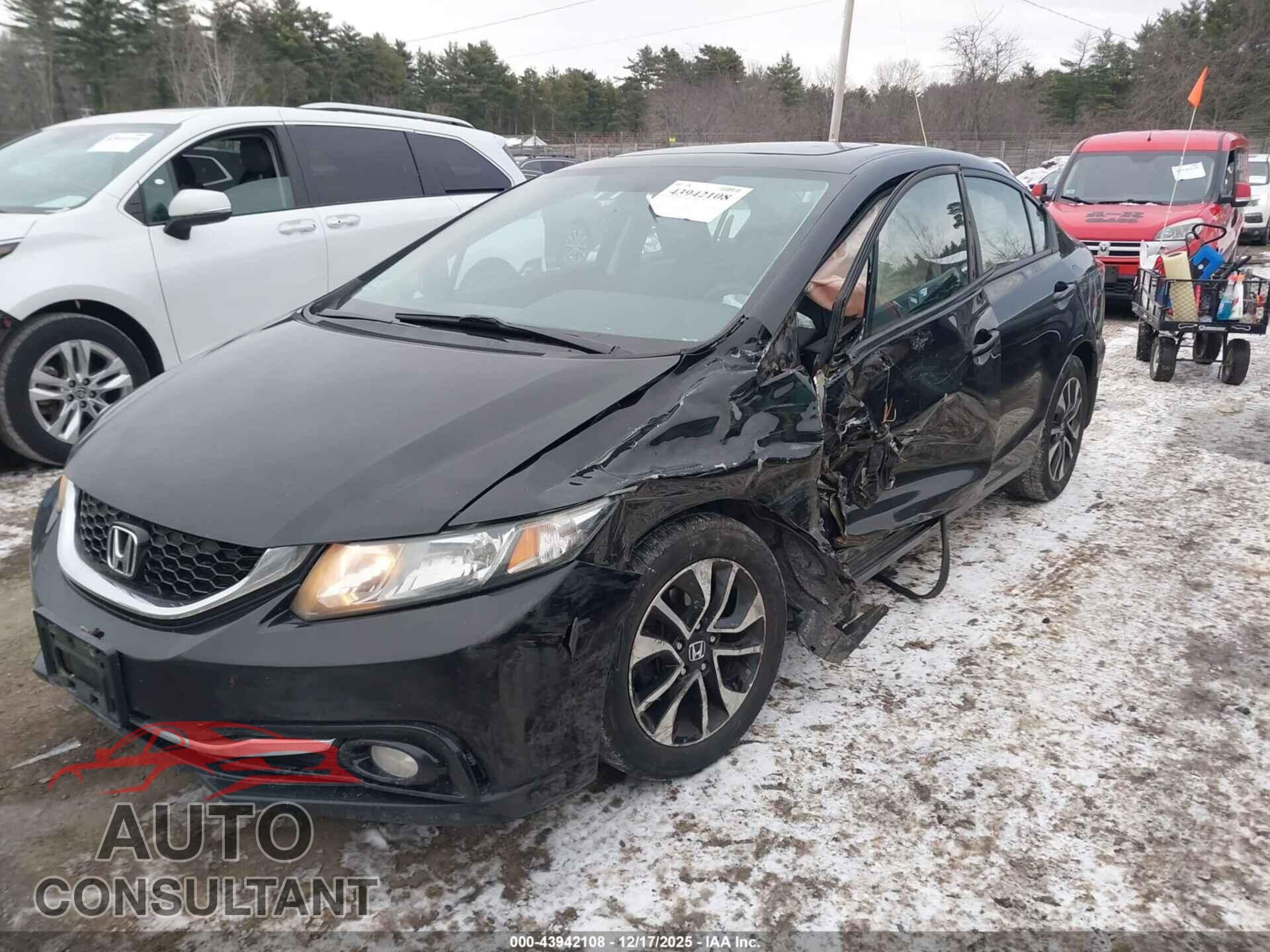 HONDA CIVIC 2013 - 19XFB2F97DE267929