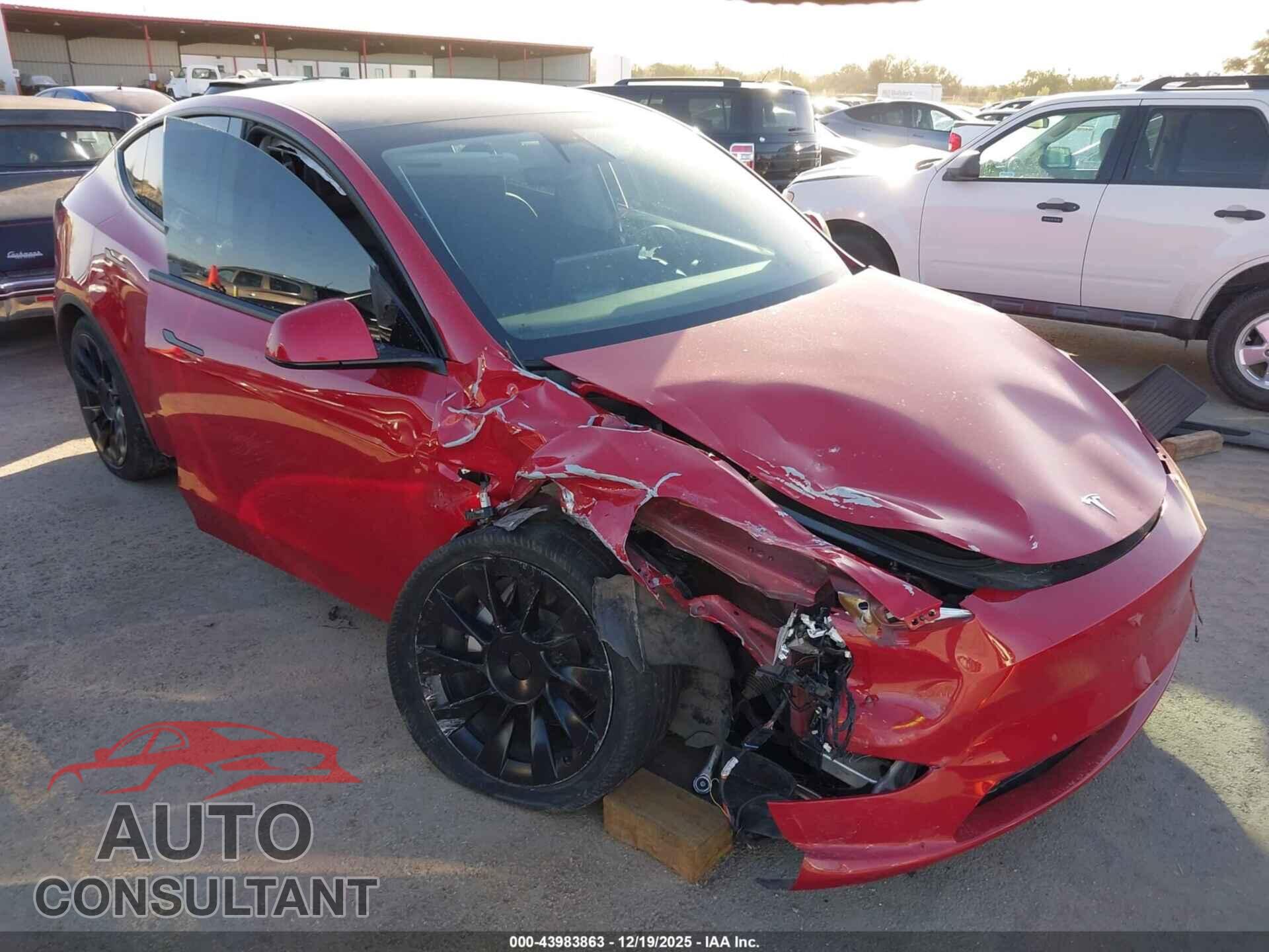 TESLA MODEL Y 2022 - 7SAYGAEE6NF457237