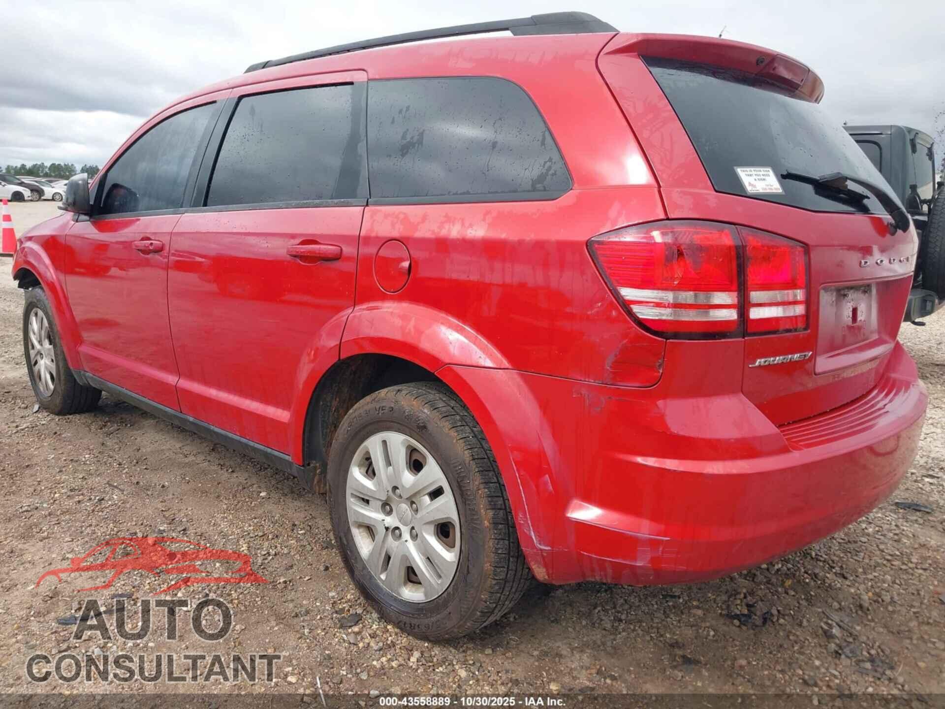 DODGE JOURNEY 2016 - 3C4PDCAB4GT250567