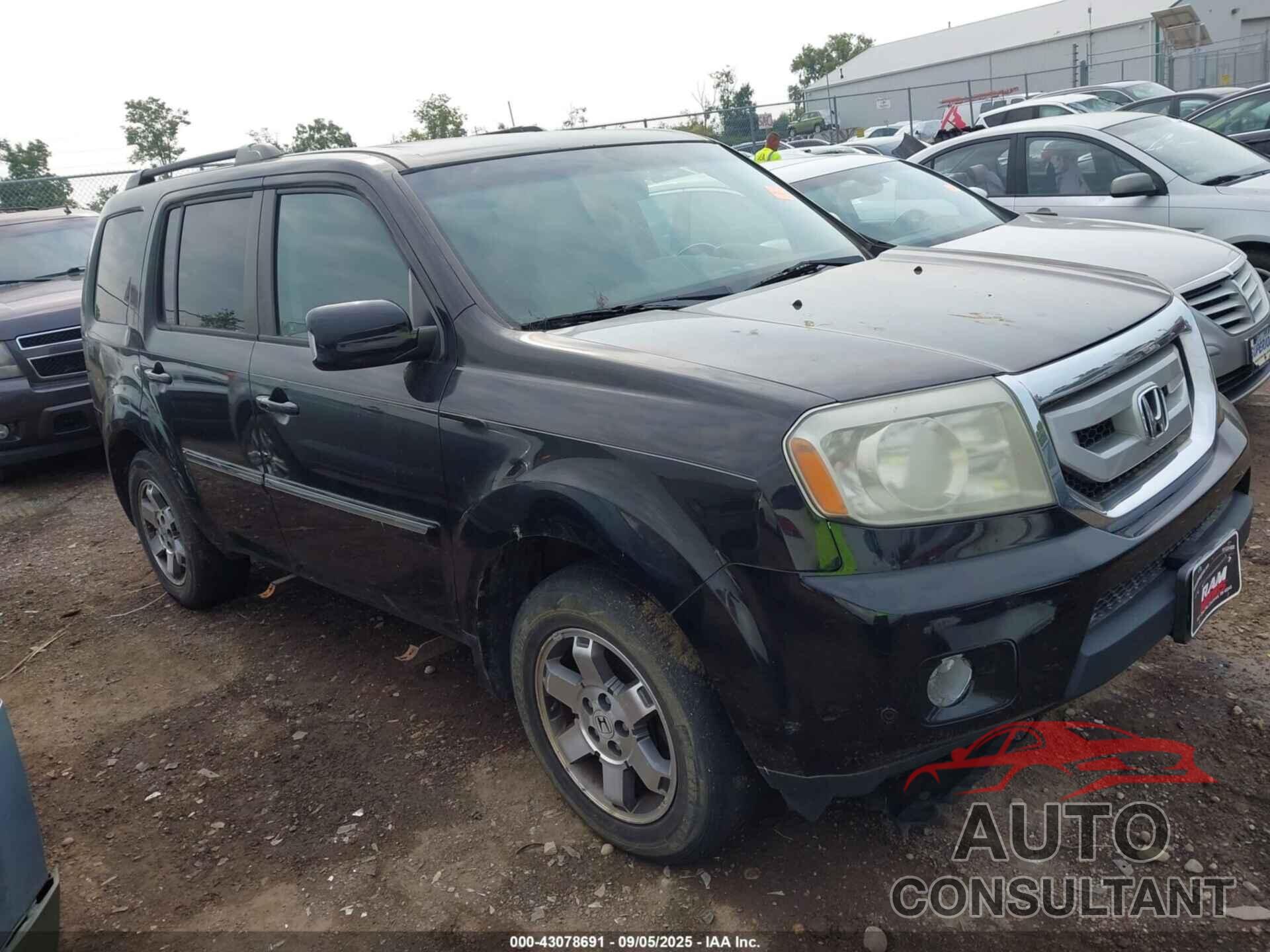 HONDA PILOT 2011 - 5FNYF4H97BB070823